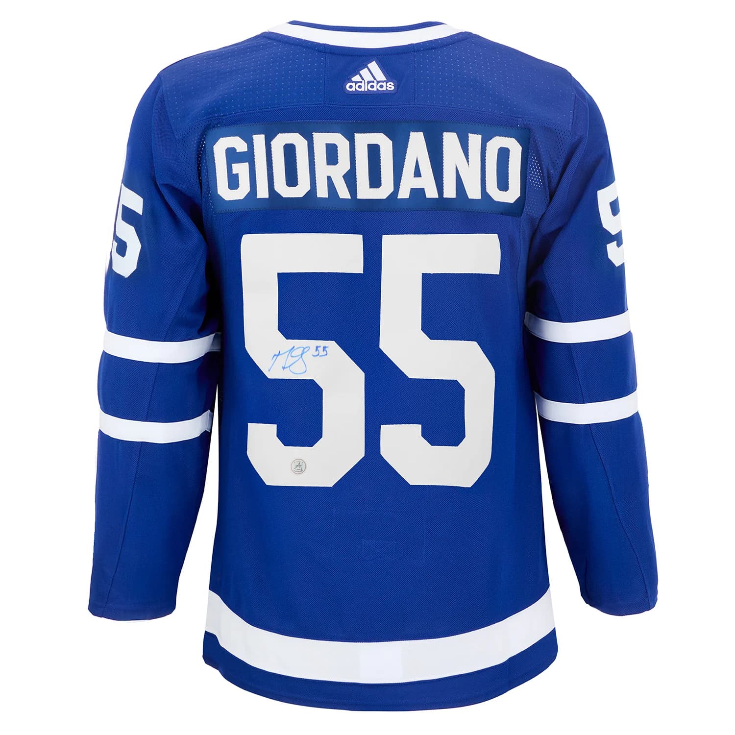 Mark Giordano Autographed Toronto Maple Leafs Blue adidas Jersey Mark Giordano Jersey blue-adidas, Toronto Maple Leafs, supplier stock photo