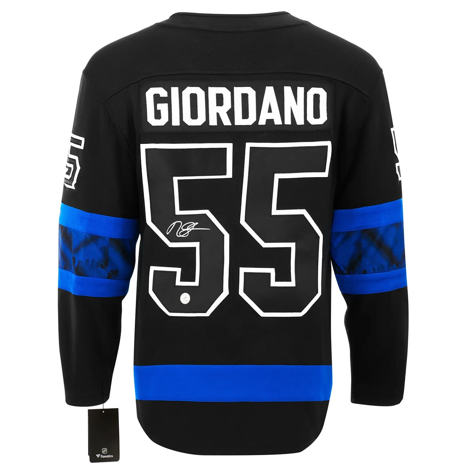 Mark Giordano Signed Toronto Maple Leafs Drew House Fanatics Breakaway Jersey Mark Giordano Jersey drew-house-breakaway, Toronto Maple Leafs, supplier stock photo
