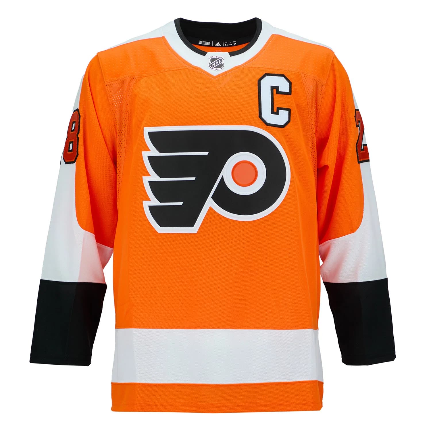 Claude Giroux Autographed Philadelphia Flyers adidas Jersey Claude Giroux Jersey adidas, Philadelphia Flyers, view 2, supplier stock photo