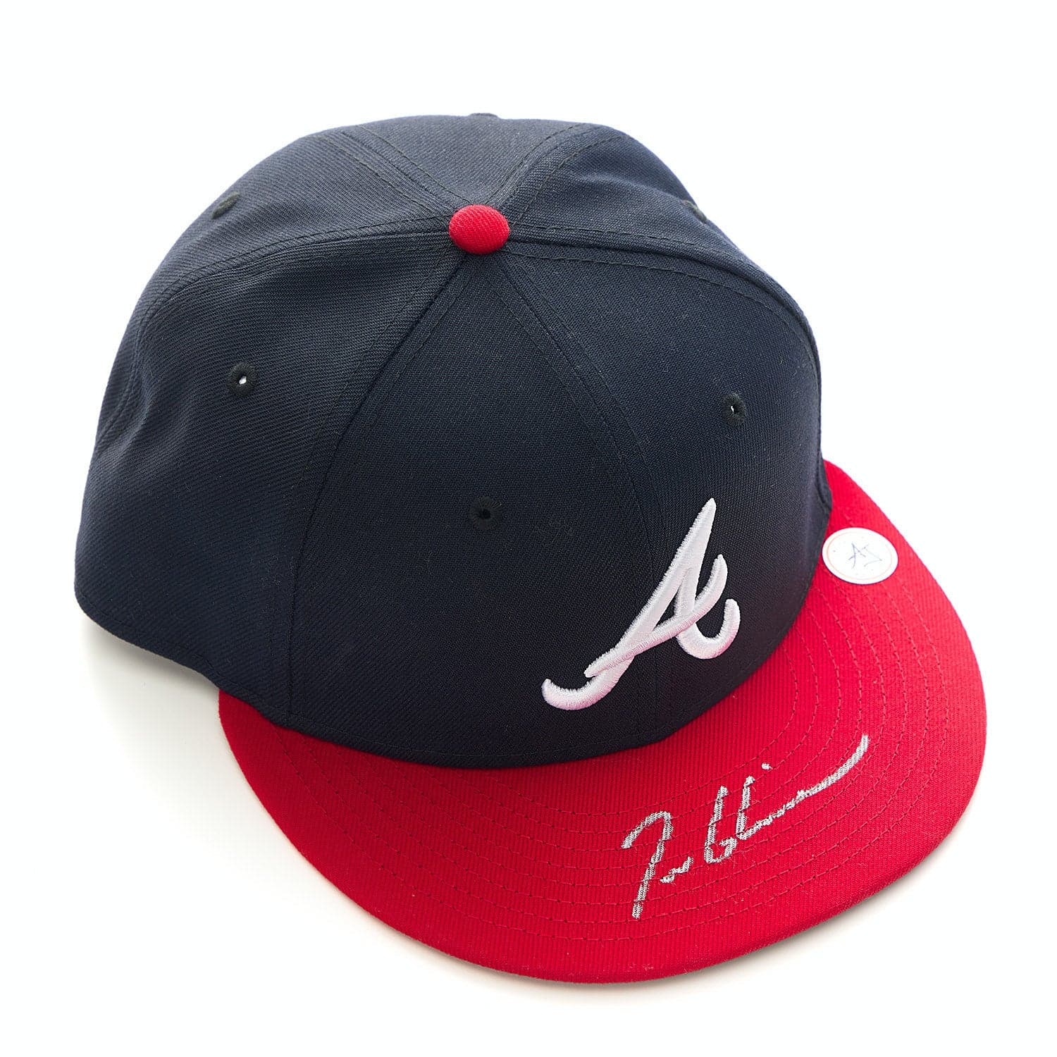 Tom Glavine Signed Atlanta Braves Authentic Fitted New Era Baseball Cap Tom Glavine Ball fitted-era-baseball-cap, Atlanta Braves, supplier stock photo