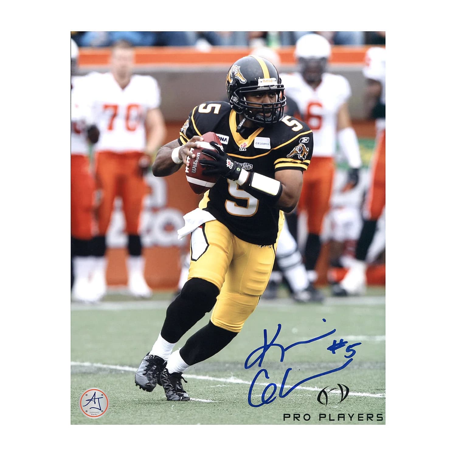 Kevin Glenn Autographed Hamilton Tiger-Cats Quarterback 8x10 Photo Kevin Glenn Photo 8x10-hamilton-tiger-cats-quarterback, supplier stock photo