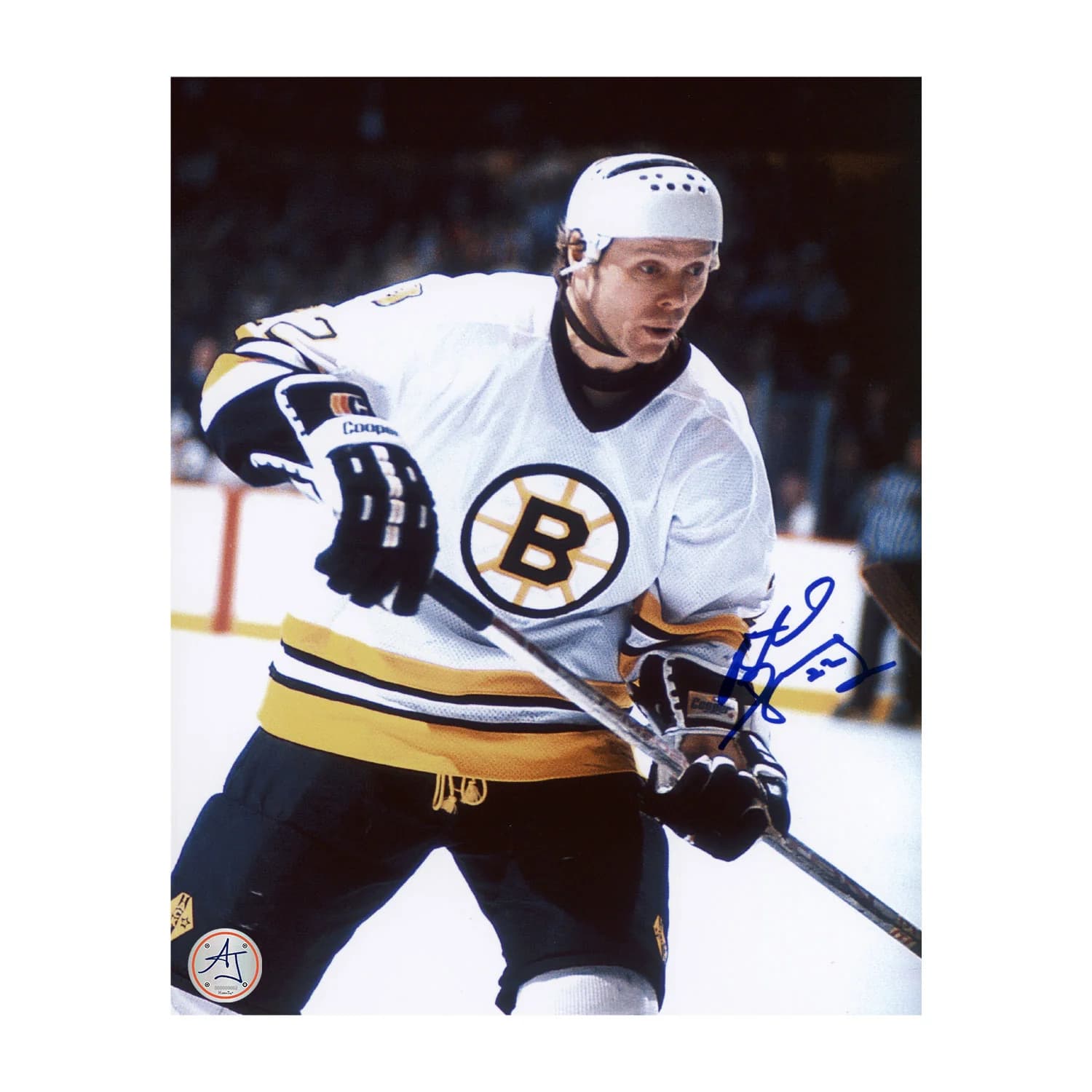 Butch Goring Signed Boston Bruins Half Body Portrait 8x10 Photo Butch Goring Photo 8x10-half-body-portrait, Boston Bruins, supplier stock photo