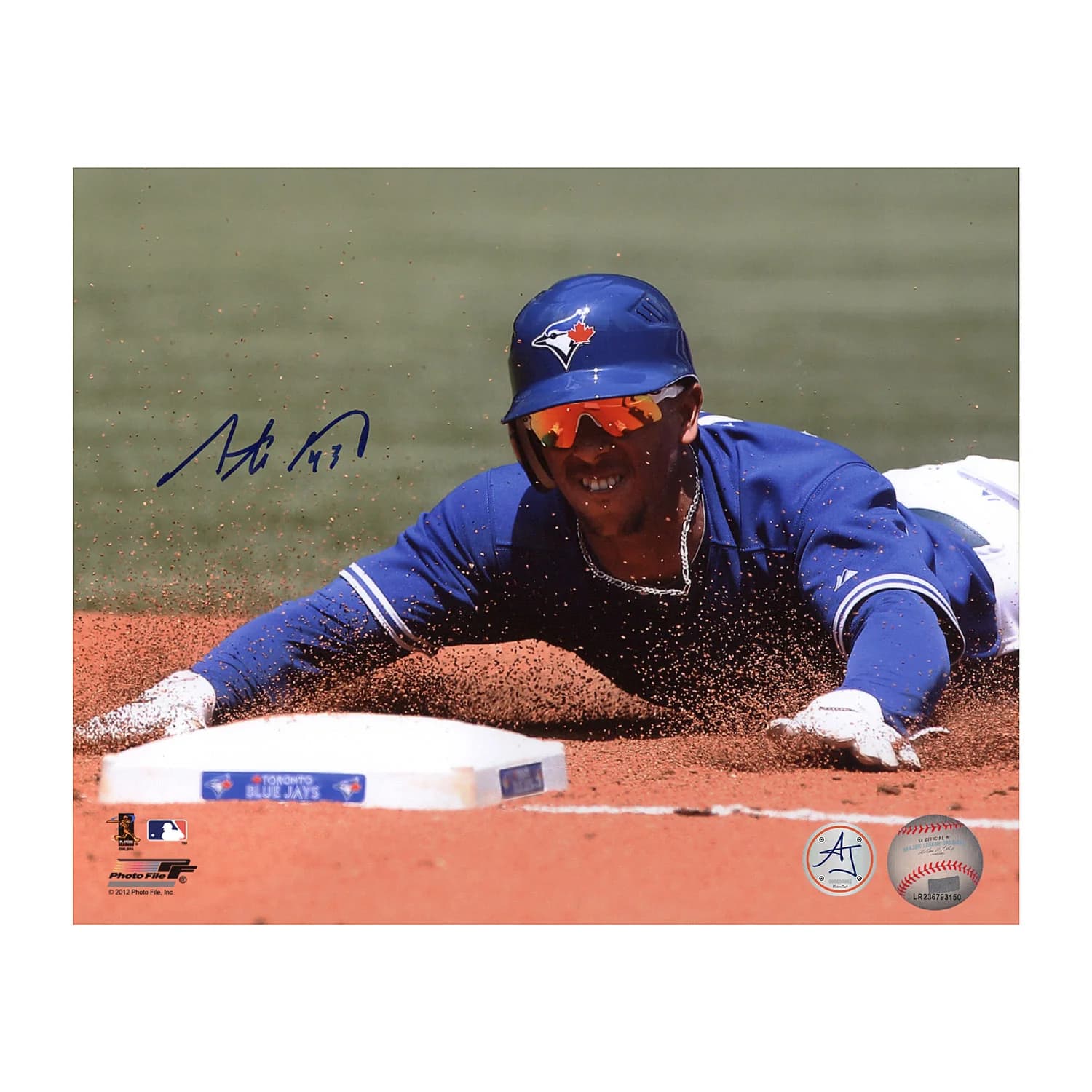 Anthony Gose Autographed Toronto Blue Jays Baseball 8x10 Photo Anthony Gose Photo 8x10-toronto-blue-jays-baseball, supplier stock photo