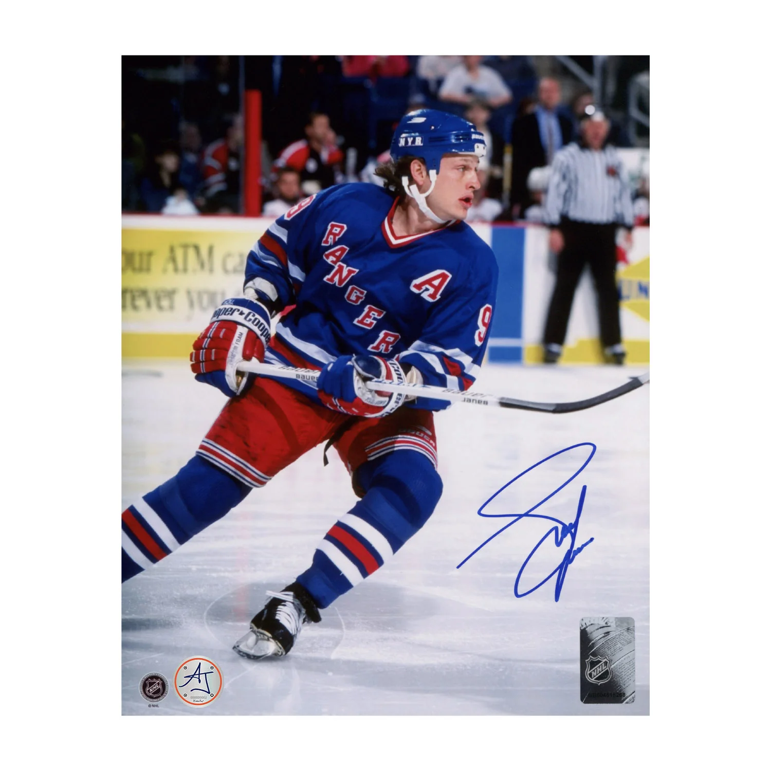 Adam Graves Signed New York Rangers Hockey 8x10 Photo Adam Graves Photo 8x10-hockey, New York Rangers, supplier stock photo