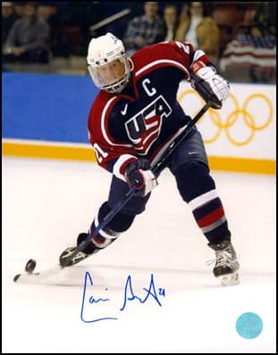 Cammi Granato Autographed Team USA Game Action 8x10 Photo Cammi Granato Photo 8x10-team-usa-game-action, supplier stock photo