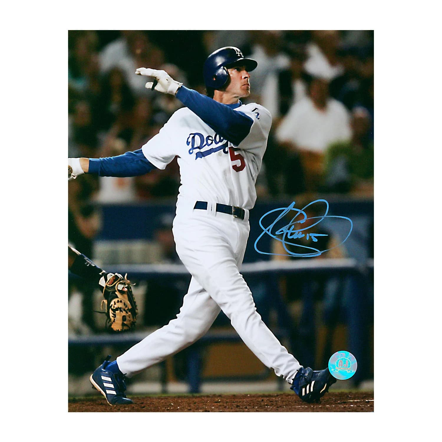 Shawn Green Autographed Los Angeles Dodgers Batting 8x10 Photo Shawn Green Photo 8x10-batting, Los Angeles Dodgers, supplier stock photo