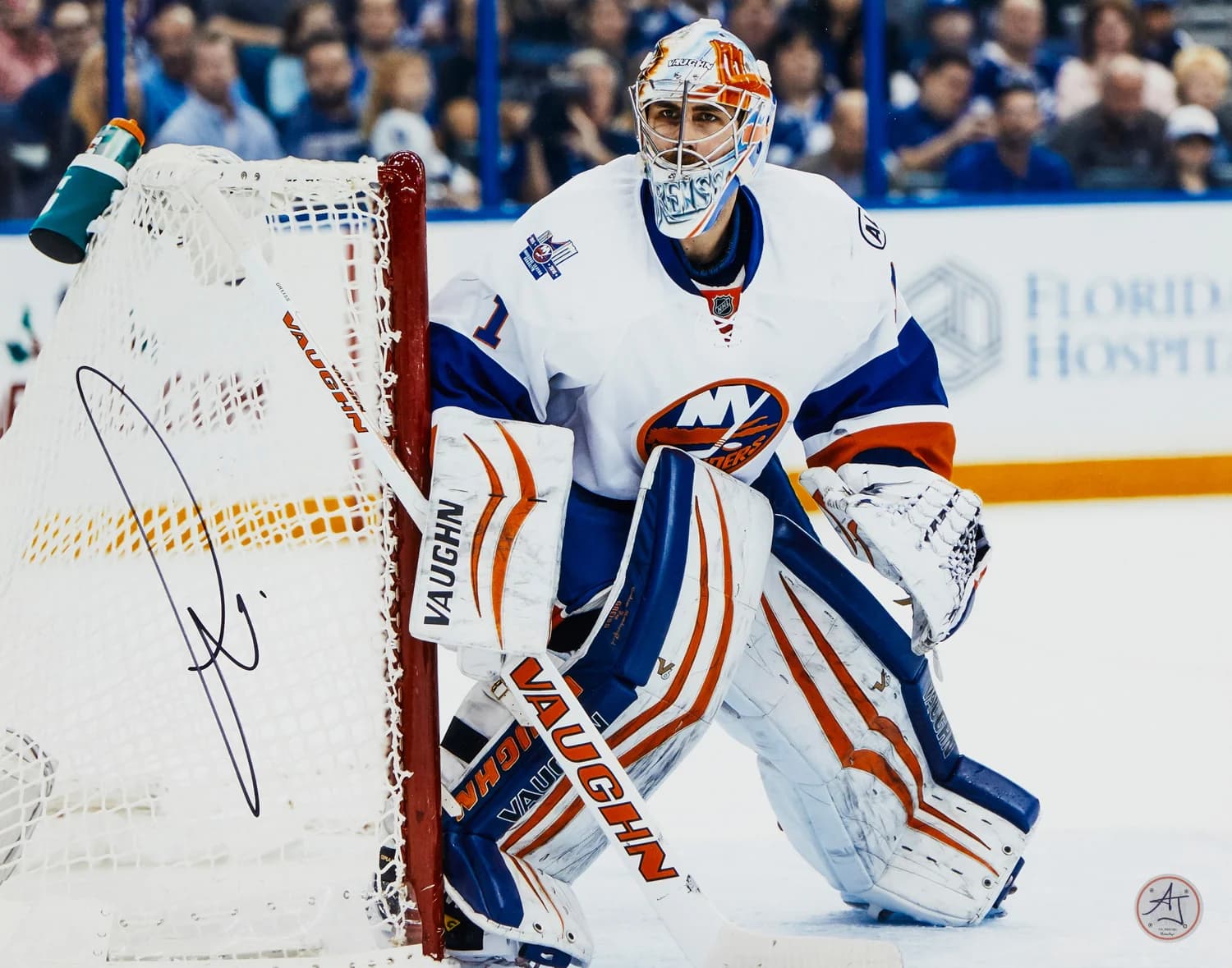 Thomas Greiss Autographed Islanders Goalie 11x14 Photo Thomas Greiss Photo 11x14-thomas-greiss-islanders-goalie, New York Islanders, supplier stock photo