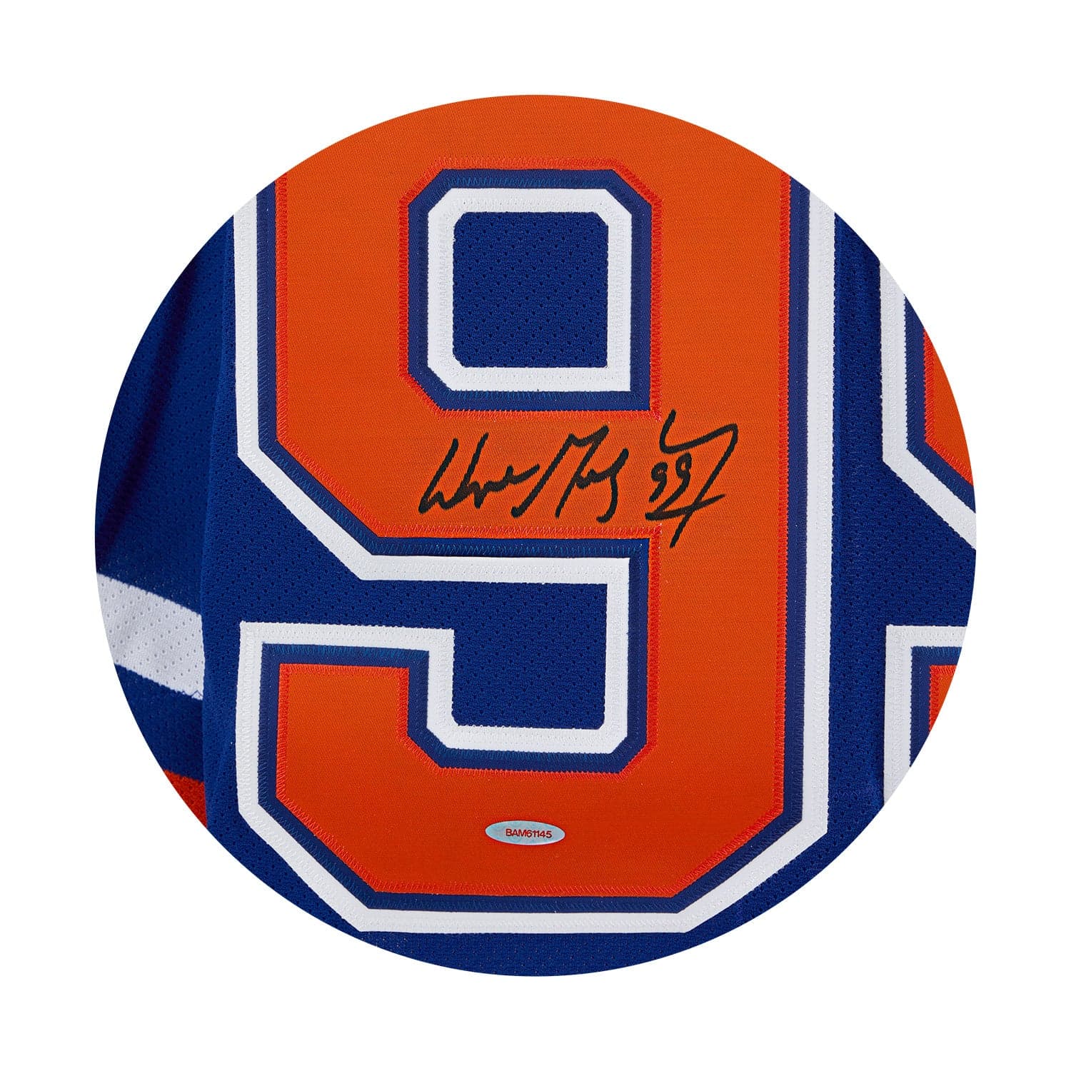 Wayne Gretzky Autographed Edmonton Oilers Authentic Vintage CCM Jersey Wayne Gretzky Jersey vintage-ccm, Edmonton Oilers, view 3, supplier stock photo