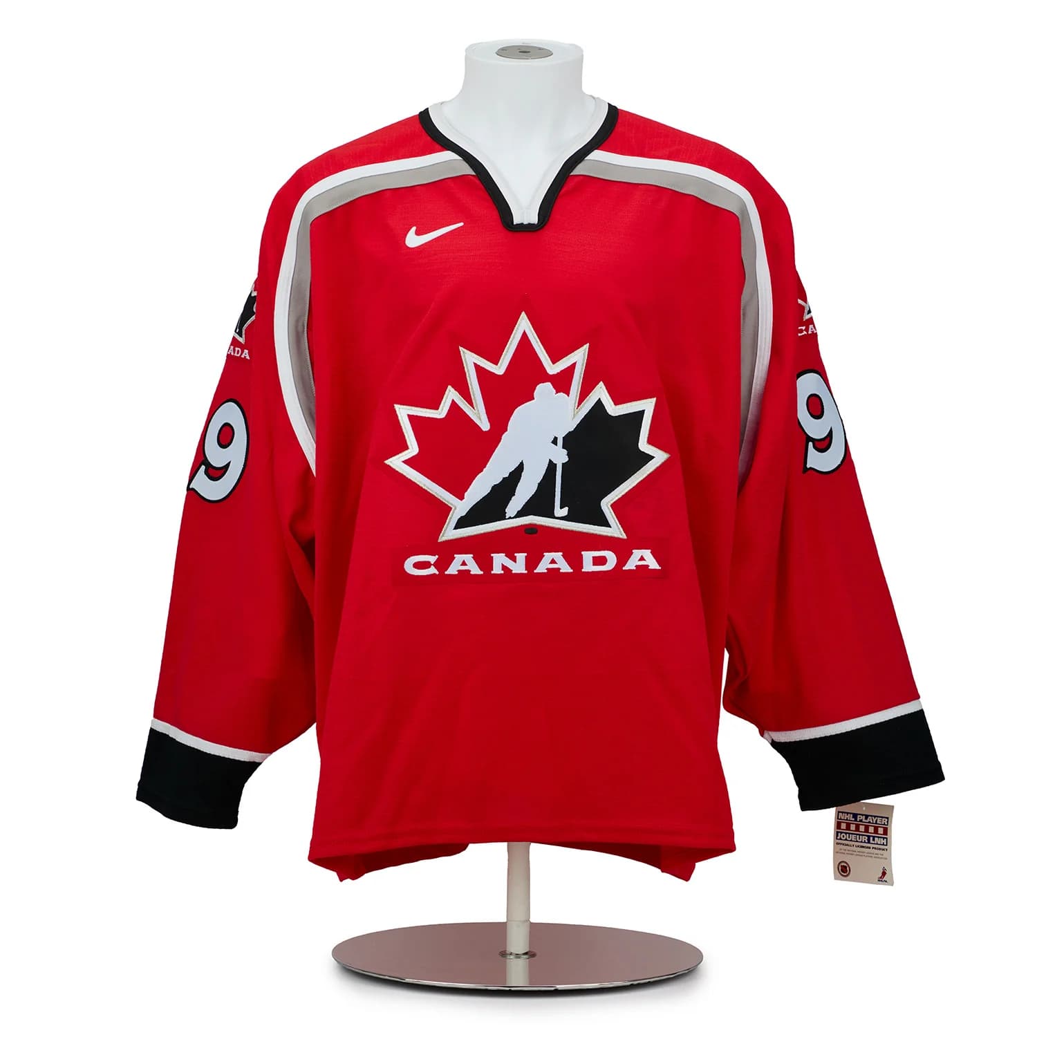 Wayne Gretzky Signed Team Canada 1998 Olympic Hockey Nike Hockey Jersey Wayne Gretzky Jersey team-canada-1998-olympic-hockey-nike, view 2, supplier stock photo