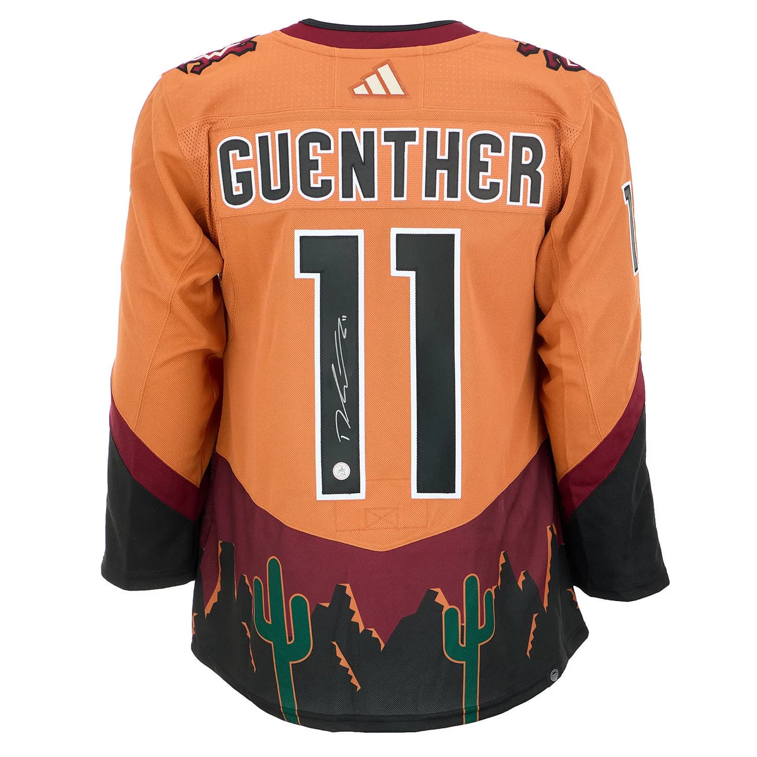Dylan Guenther Signed Arizona Coyotes Reverse Retro 2.0 adidas Jersey Dylan Guenther Jersey reverse-retro-2-0-adidas, Arizona Coyotes, supplier stock photo