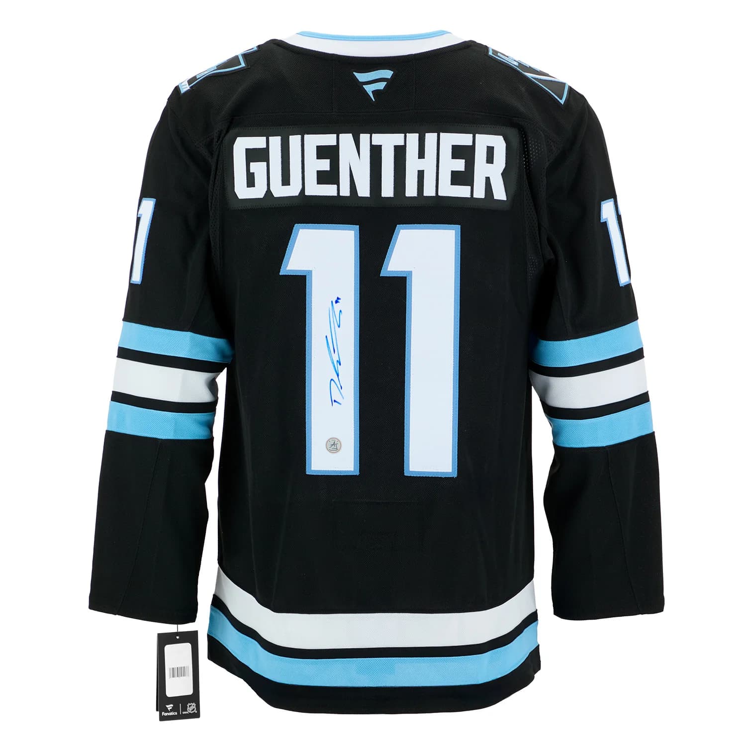 Dylan Guenther Autographed Utah Mammoth Fanatics Premium Jersey Dylan Guenther Jersey utah-mammoth-premium, supplier stock photo