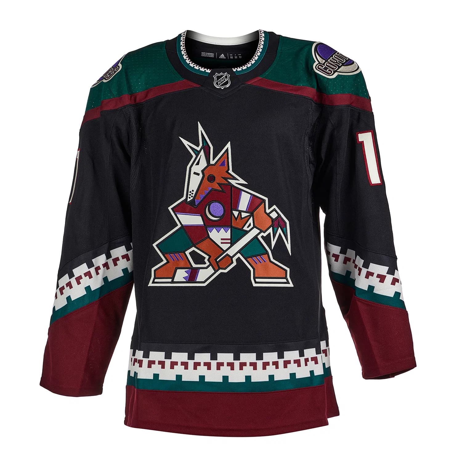 Dylan Guenther Autographed Arizona Coyotes adidas Jersey Dylan Guenther Jersey adidas, Arizona Coyotes, view 2, supplier stock photo