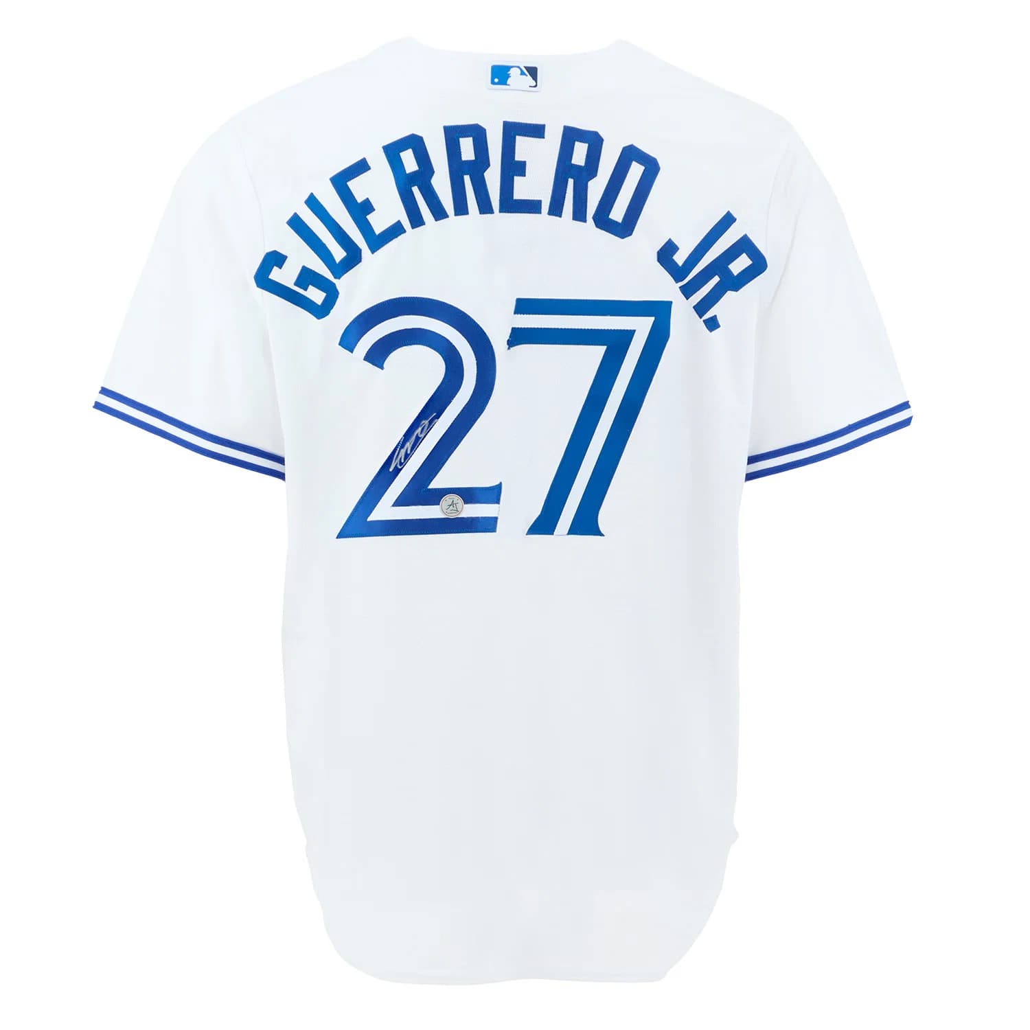 Vladimir Guerrero Jr Autographed Toronto Blue Jays White Nike Baseball Jersey Vladimir Guerrero Jr Jersey vladimir-guerrero-jr-toronto-blue-jays, supplier stock photo