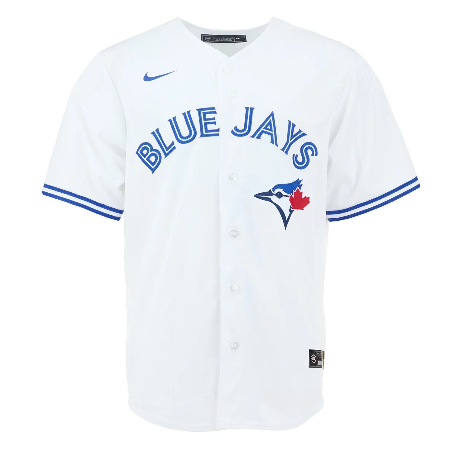 Vladimir Guerrero Jr Autographed Toronto Blue Jays White Nike Baseball Jersey Vladimir Guerrero Jr Jersey vladimir-guerrero-jr-toronto-blue-jays, view 2, supplier stock photo