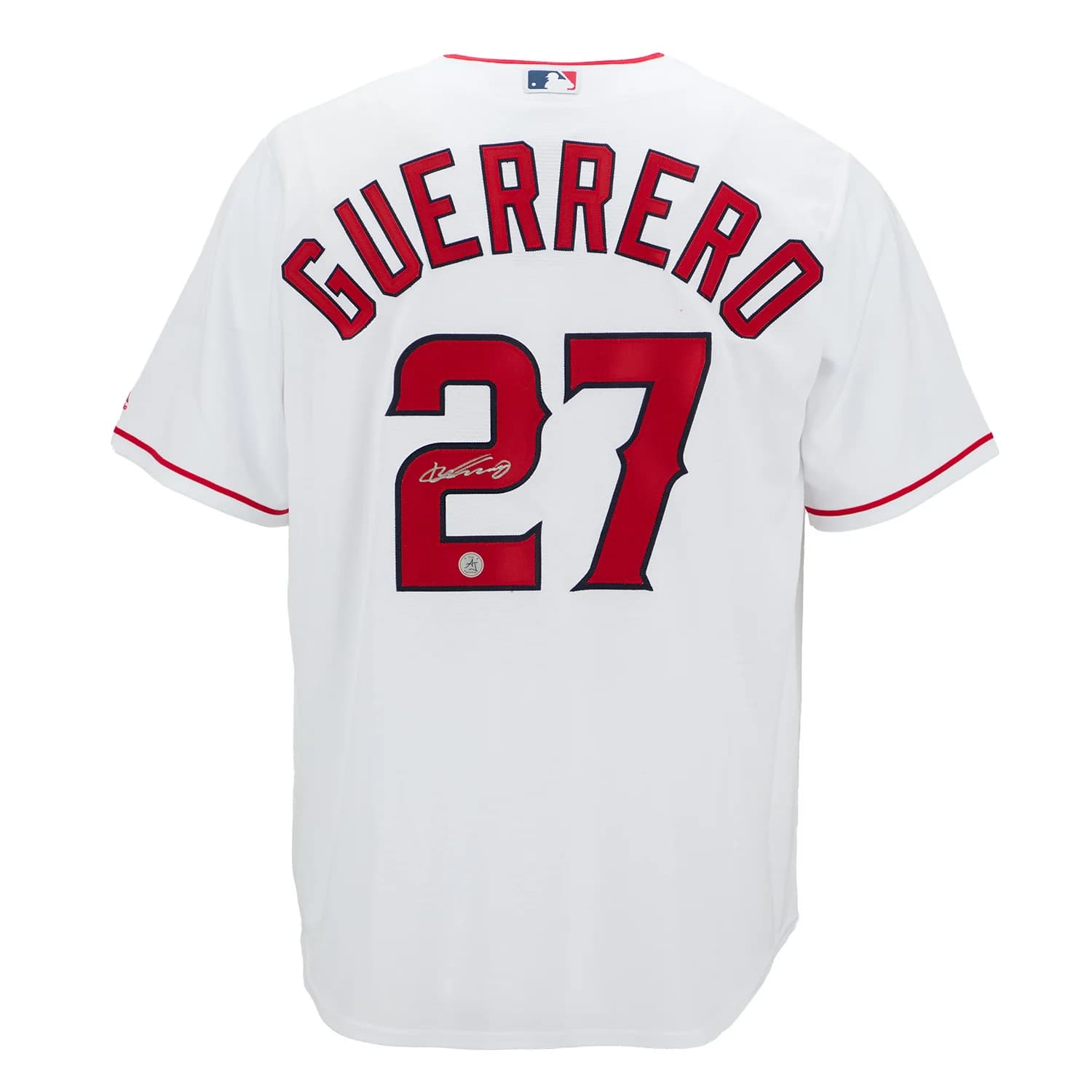 Vladimir Guerrero Sr Autographed Los Angeles Angels White Majestic Jersey Vladimir Guerrero Sr Jersey los-angeles-angels-white-majestic, supplier stock photo