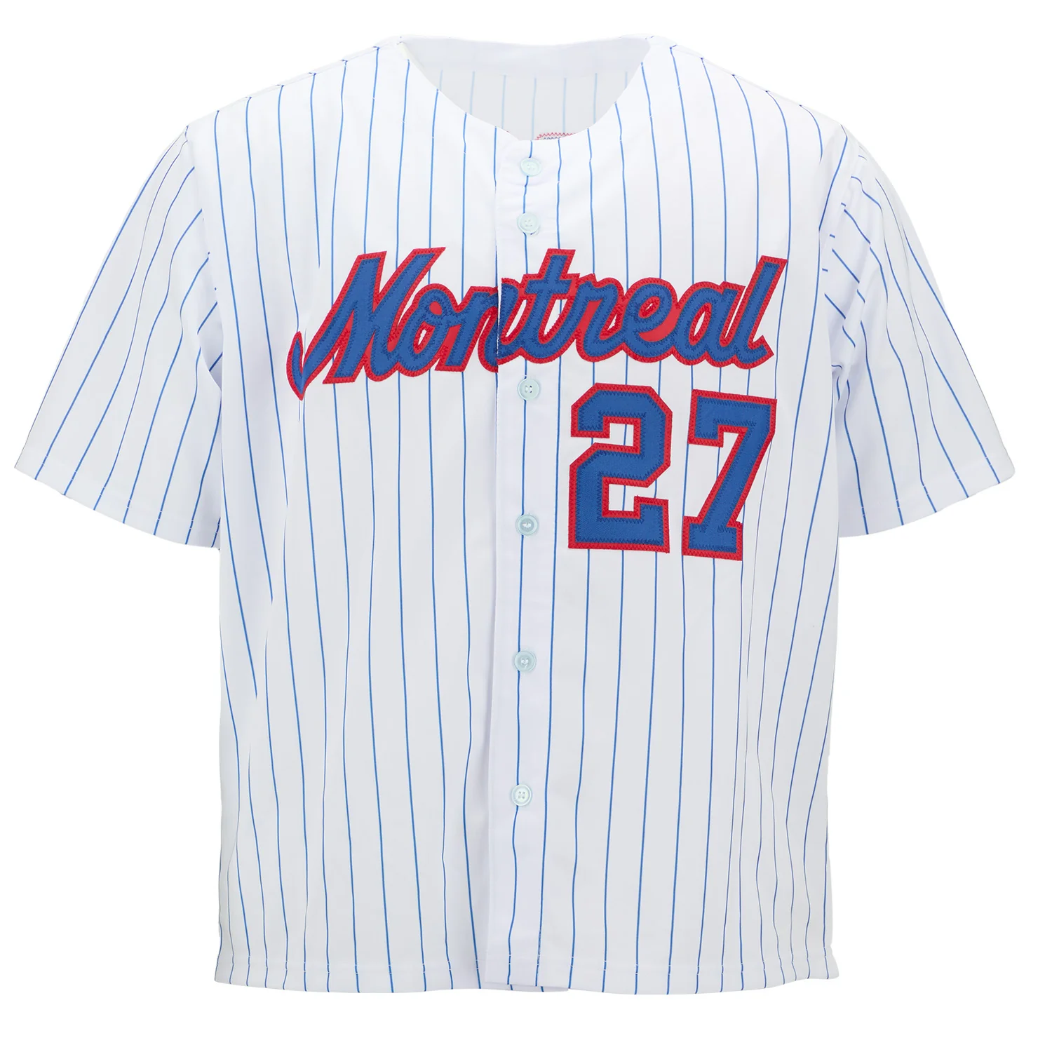 Vladimir Guerrero Sr Signed Montreal City Design White Baseball Jersey Vladimir Guerrero Sr Jersey montreal-city-design-white-baseball, view 2, supplier stock photo
