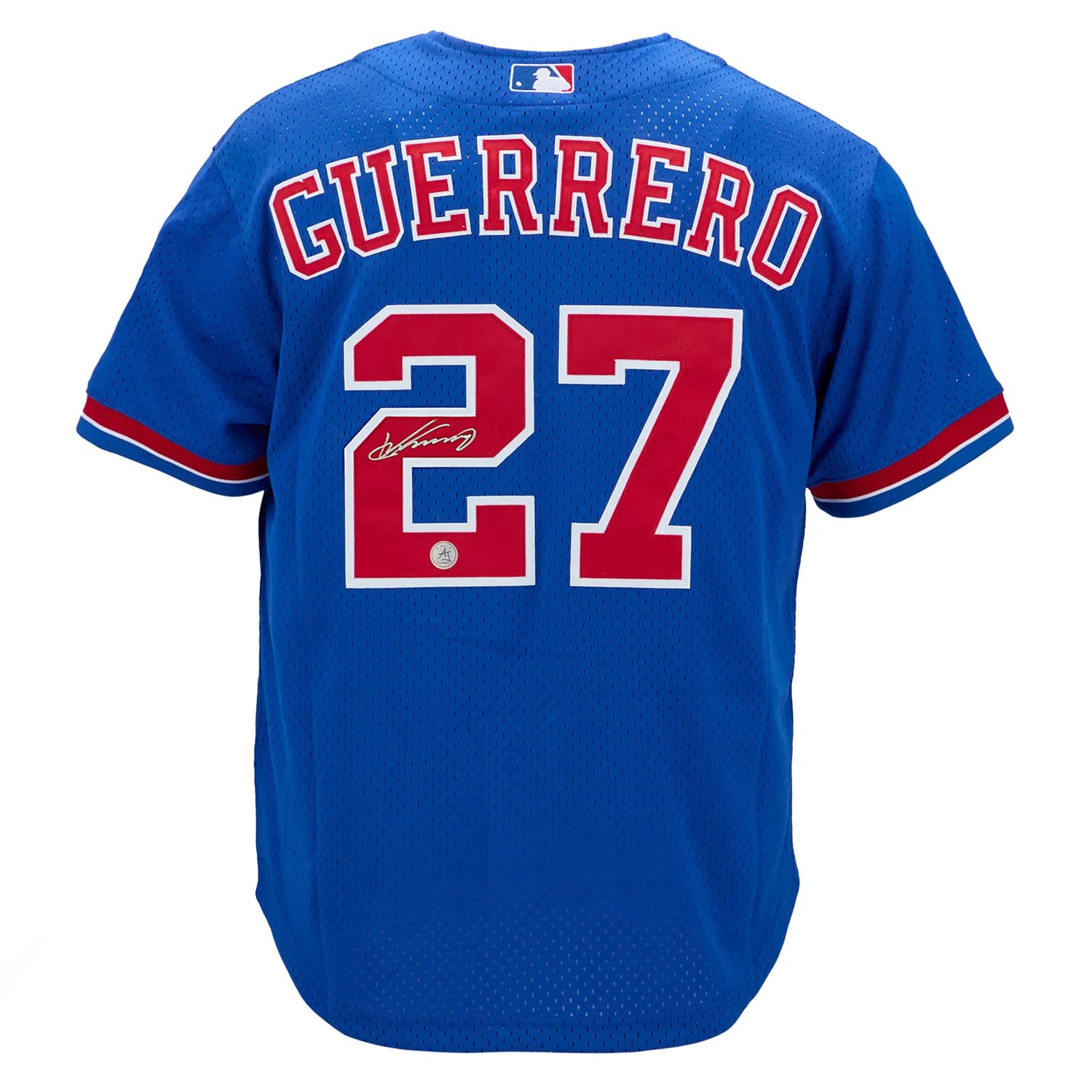 Vladimir Guerrero Sr Signed Montreal Expos Mitchell & Ness Throwback Jersey Vladimir Guerrero Sr Jersey montreal-expos-mitchell-ness-throwback, supplier stock photo