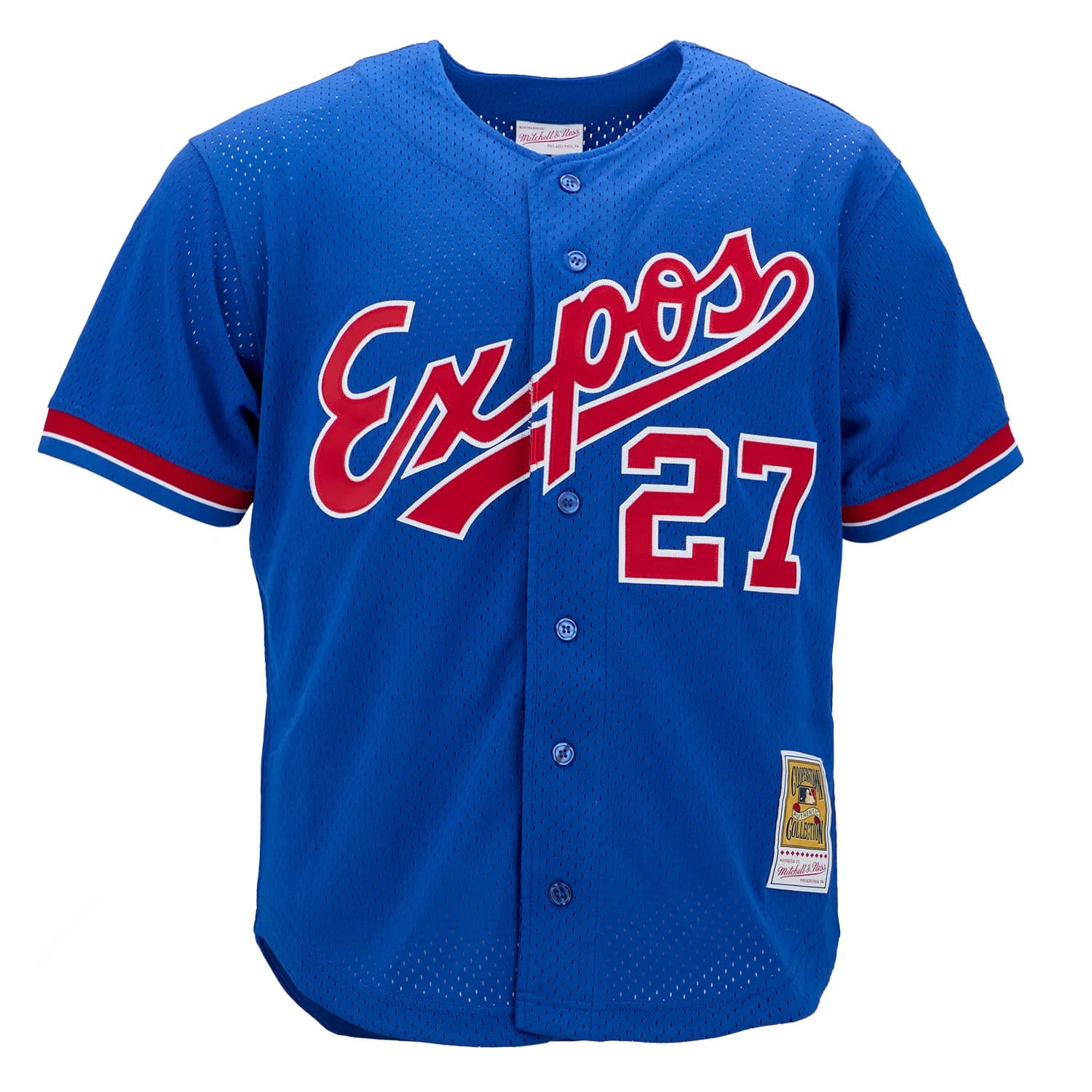 Vladimir Guerrero Sr Signed Montreal Expos Mitchell & Ness Throwback Jersey Vladimir Guerrero Sr Jersey montreal-expos-mitchell-ness-throwback, view 2, supplier stock photo