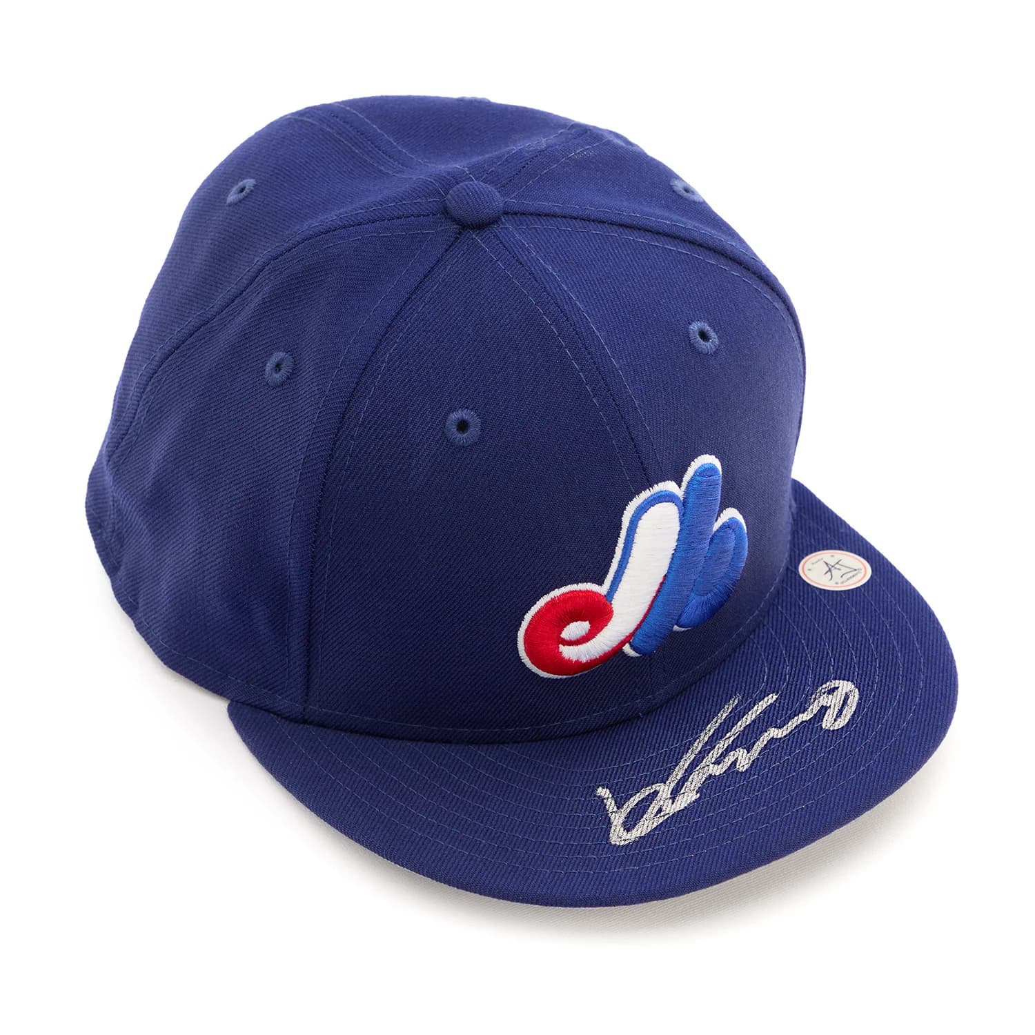 Vladimir Guerrero Sr Signed Montreal Expos Authentic Fitted New Era Baseball Cap Vladimir Guerrero Sr Ball montreal-expos-fitted-era-baseball-cap, supplier stock photo