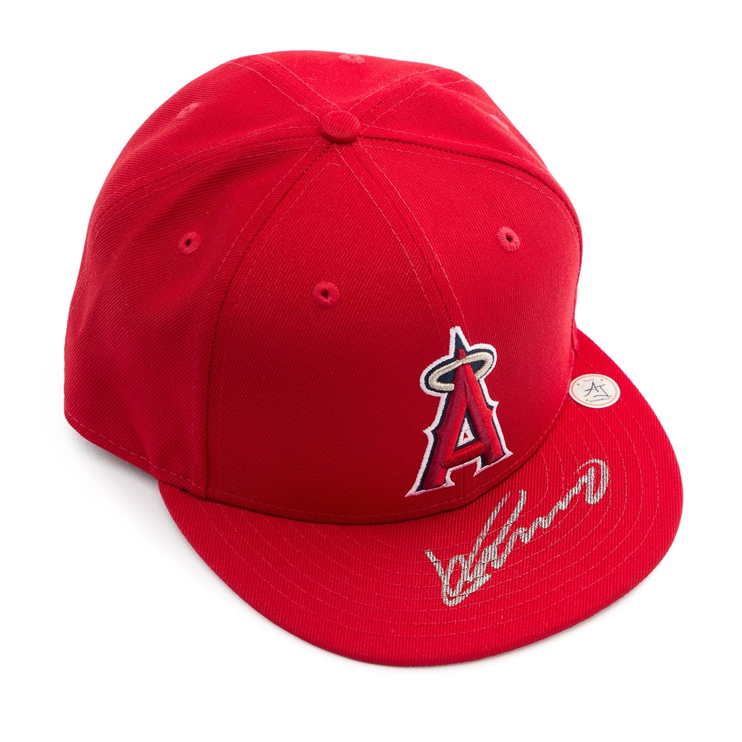 Vladimir Guerrero Sr Signed Los Angeles Angels Authentic New Era Baseball Cap Vladimir Guerrero Sr Ball los-angeles-angels-era-baseball-cap, supplier stock photo