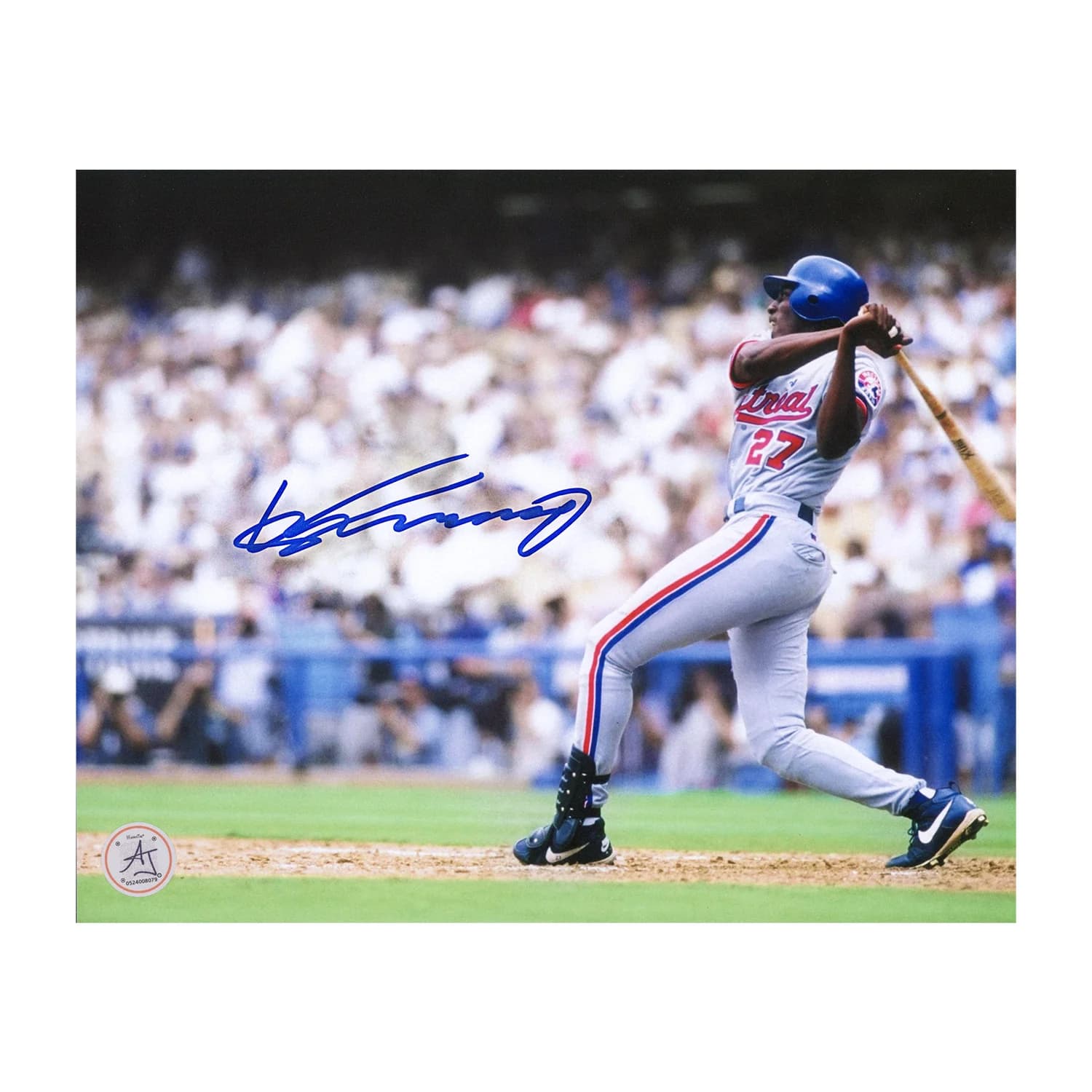 Vladimir Guerrero Sr Signed Montreal Expos Batting 8x10 Photo Vladimir Guerrero Sr Photo 8x10-montreal-expos-batting, supplier stock photo