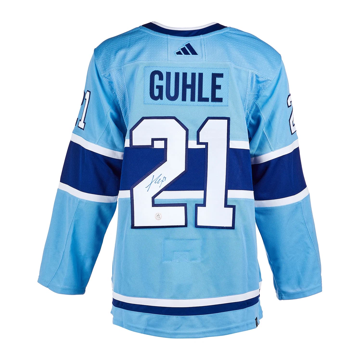 Kaiden Guhle Signed Montreal Canadiens Reverse Retro 2.0 adidas Jersey Kaiden Guhle Jersey reverse-retro-2-0-adidas, Montreal Canadiens, supplier stock photo