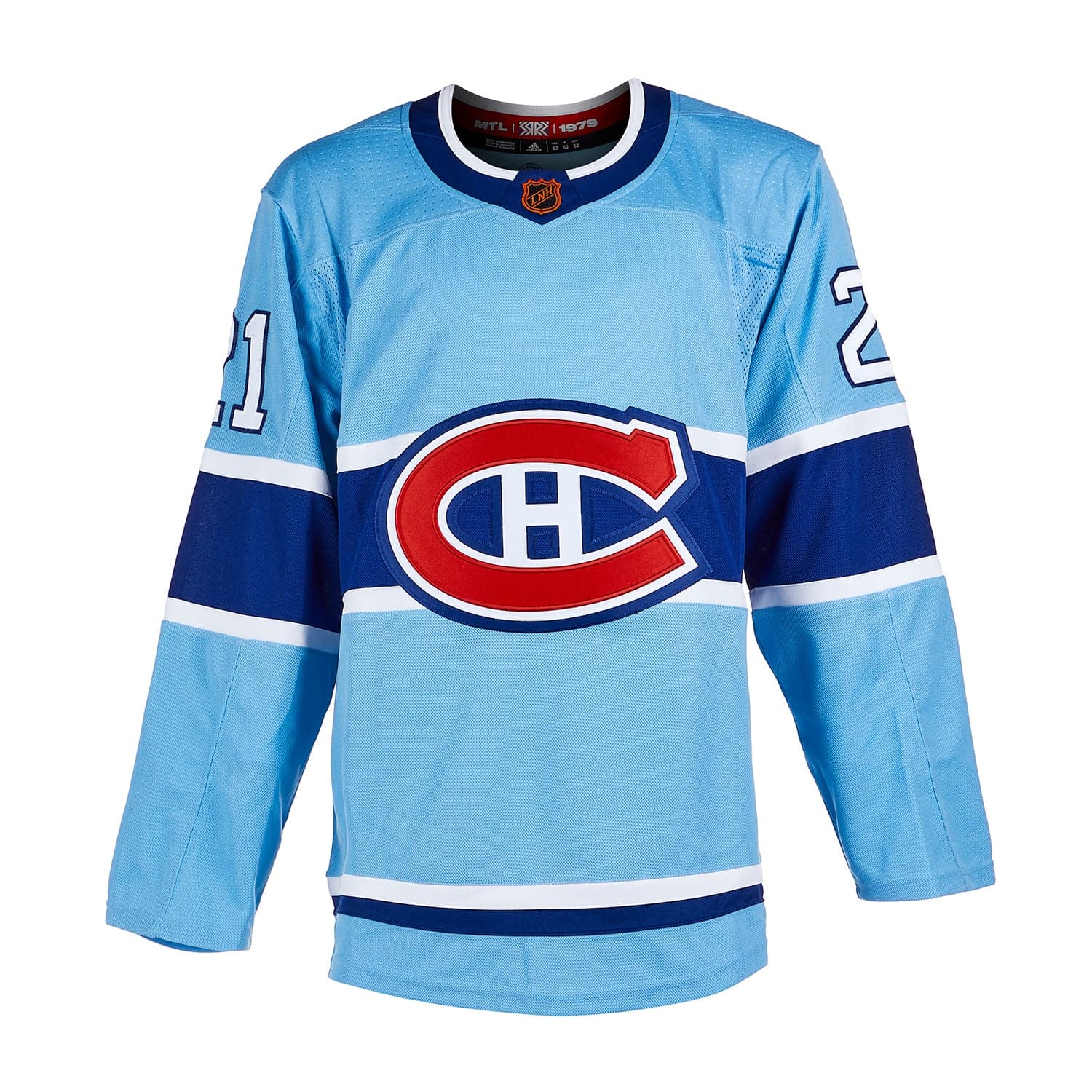 Kaiden Guhle Signed Montreal Canadiens Reverse Retro 2.0 adidas Jersey Kaiden Guhle Jersey reverse-retro-2-0-adidas, Montreal Canadiens, view 2, supplier stock photo