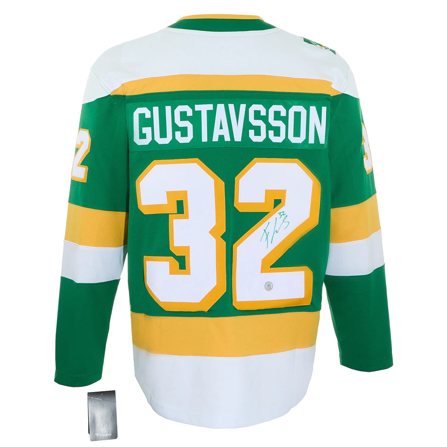 Filip Gustavsson Signed Minnesota Wild Alternate Fanatics Breakaway Jersey Filip Gustavsson Jersey alternate-breakaway, Minnesota Wild, supplier stock photo