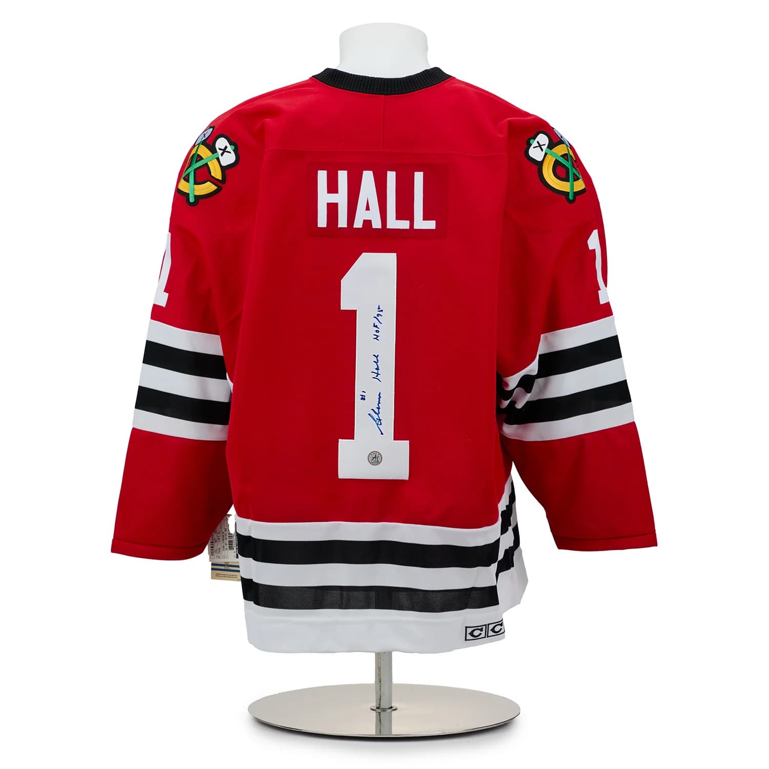 Glenn Hall Autographed Chicago Blackhawks Vintage CCM Jersey Glenn Hall Jersey glenn-hall-vintage-ccm, Chicago Blackhawks, supplier stock photo