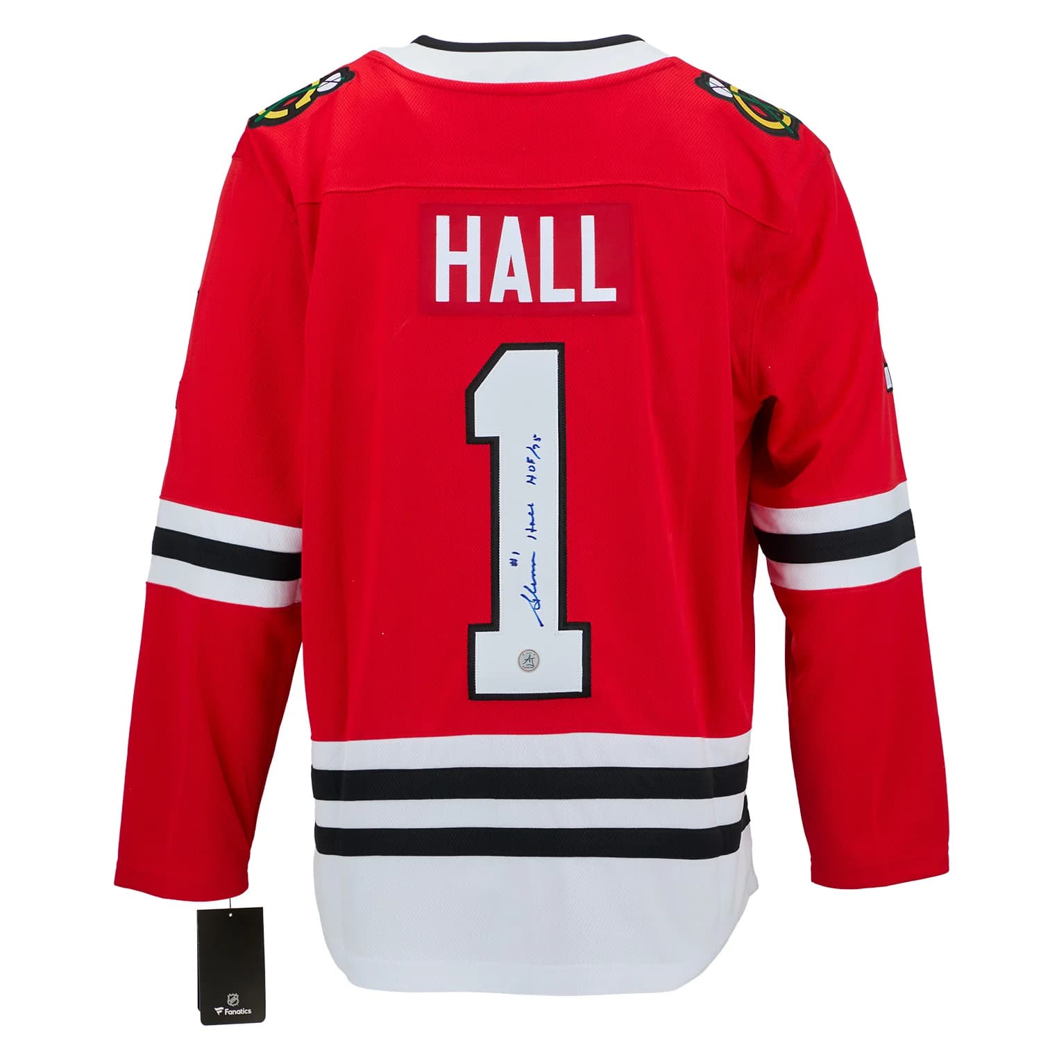 Glenn Hall Autographed Chicago Blackhawks Fanatics Breakaway Jersey Glenn Hall Jersey glenn-hall-breakaway, Chicago Blackhawks, supplier stock photo