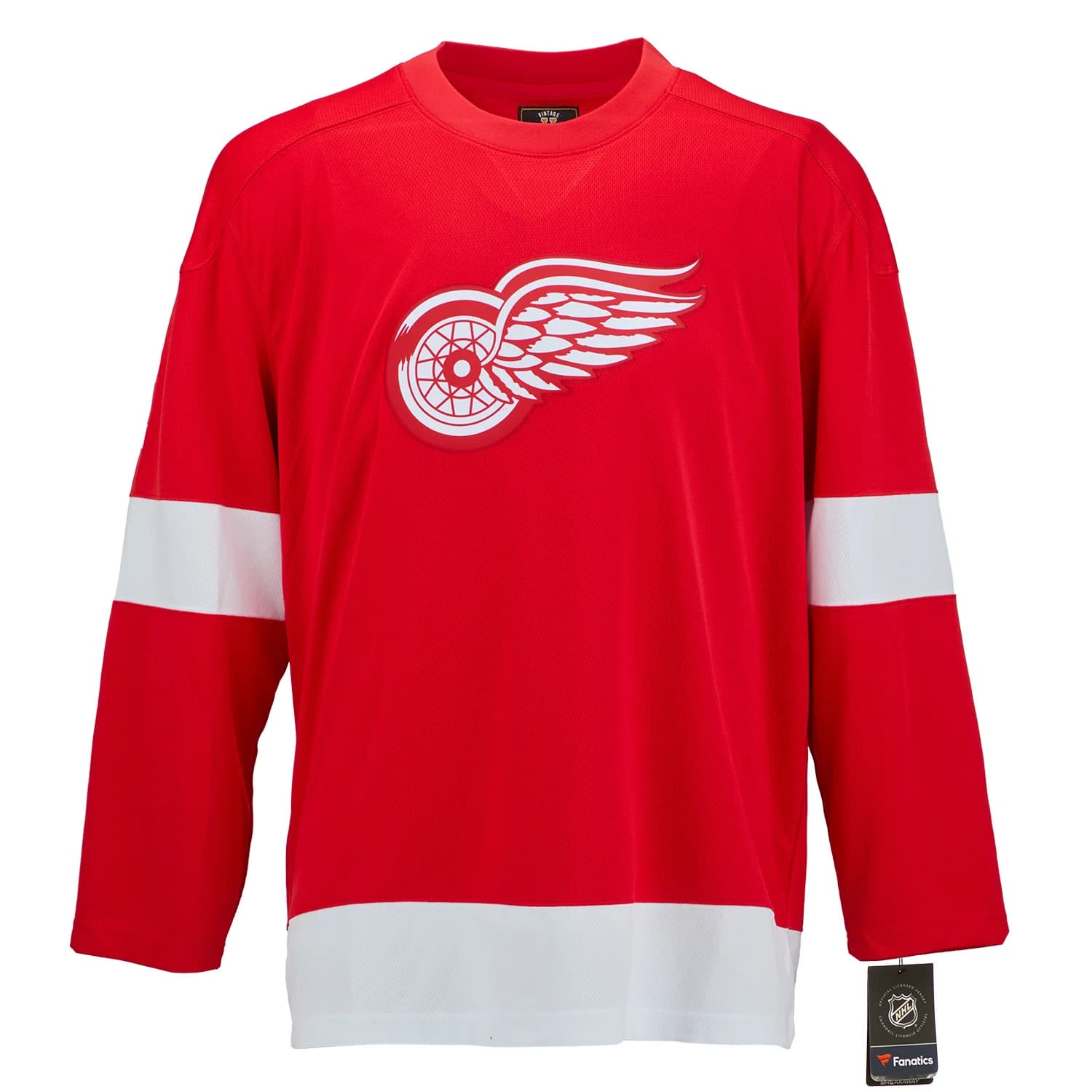 Glenn Hall Autographed Detroit Red Wings Fanatics Throwback Jersey Glenn Hall Jersey glenn-hall-throwback, Detroit Red Wings, view 2, supplier stock photo