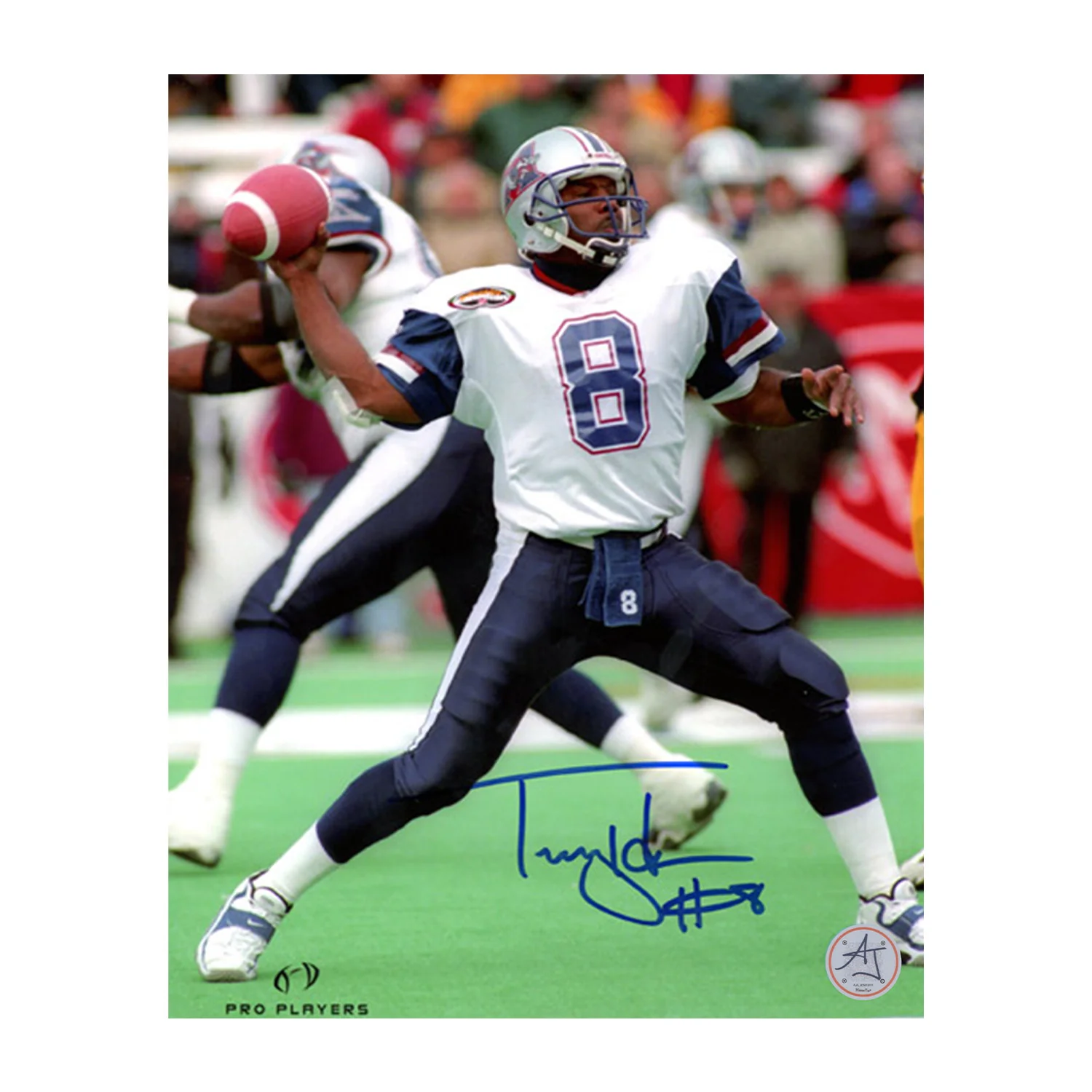 Tracy Ham Autographed Montreal Alouettes Quarterback 8x10 Photo Tracy Ham Photo 8x10-montreal-alouettes-quarterback, supplier stock photo