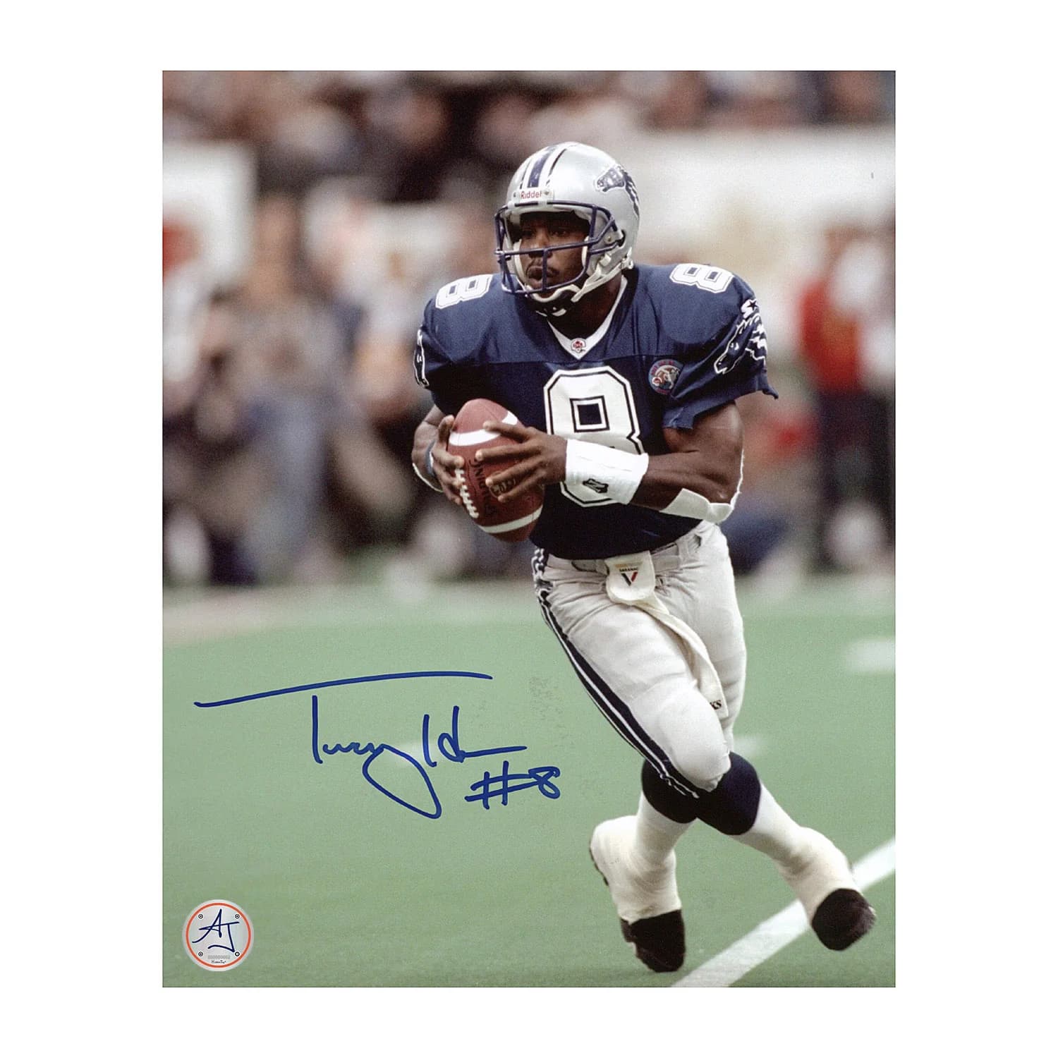 Tracy Ham Autographed Baltimore Stallions Quarterback 8x10 Photo Tracy Ham Photo 8x10-baltimore-stallions-quarterback, supplier stock photo
