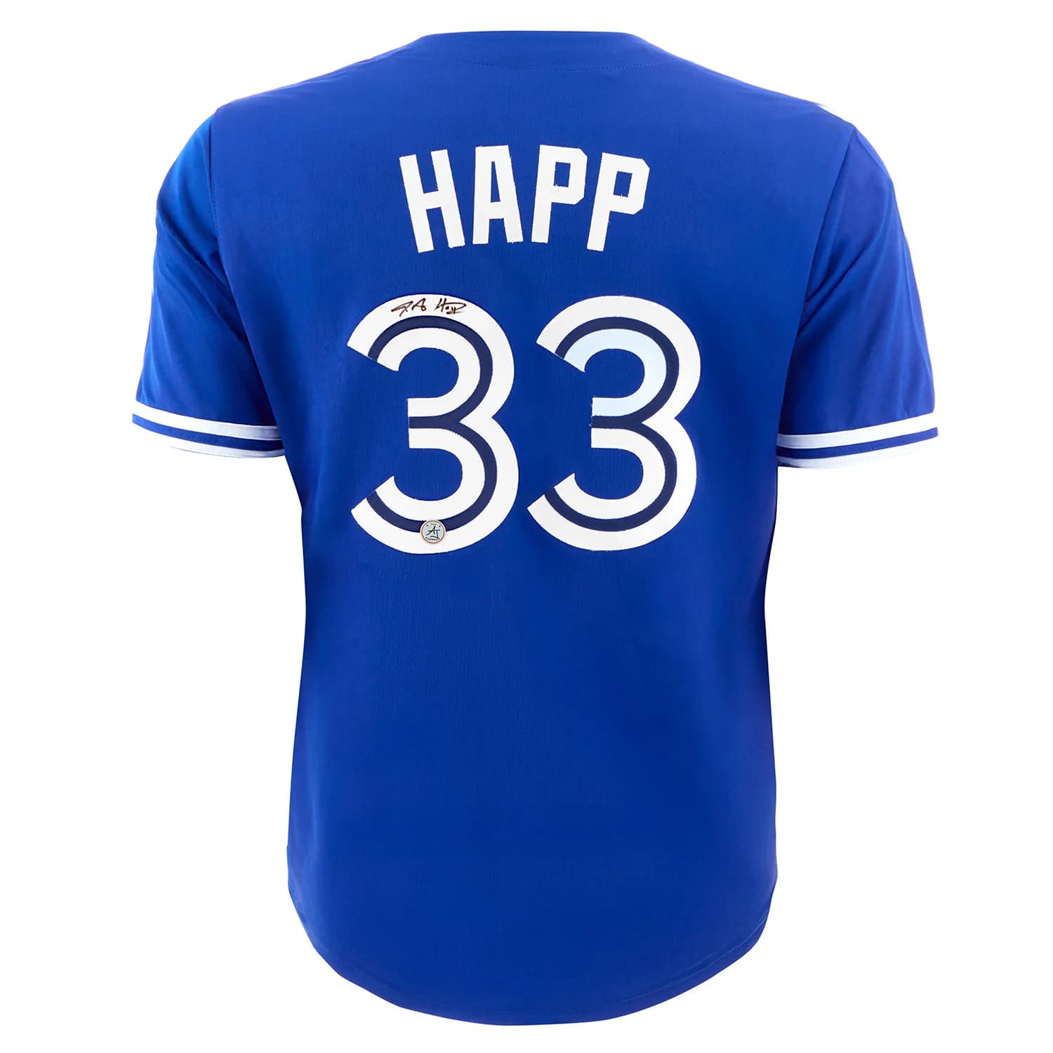 JA Happ Autographed Toronto City Design Blue Baseball Jersey JA Happ Jersey toronto-city-design-blue-baseball, supplier stock photo