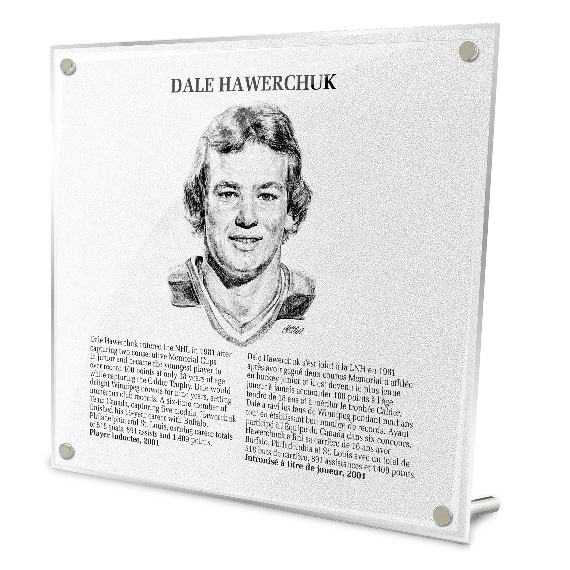 Dale Hawerchuk Replica Hockey Hall of Fame Plaque Dale Hawerchuk Other dale-hawerchuk-replica-hockey-hall-fame, supplier stock photo