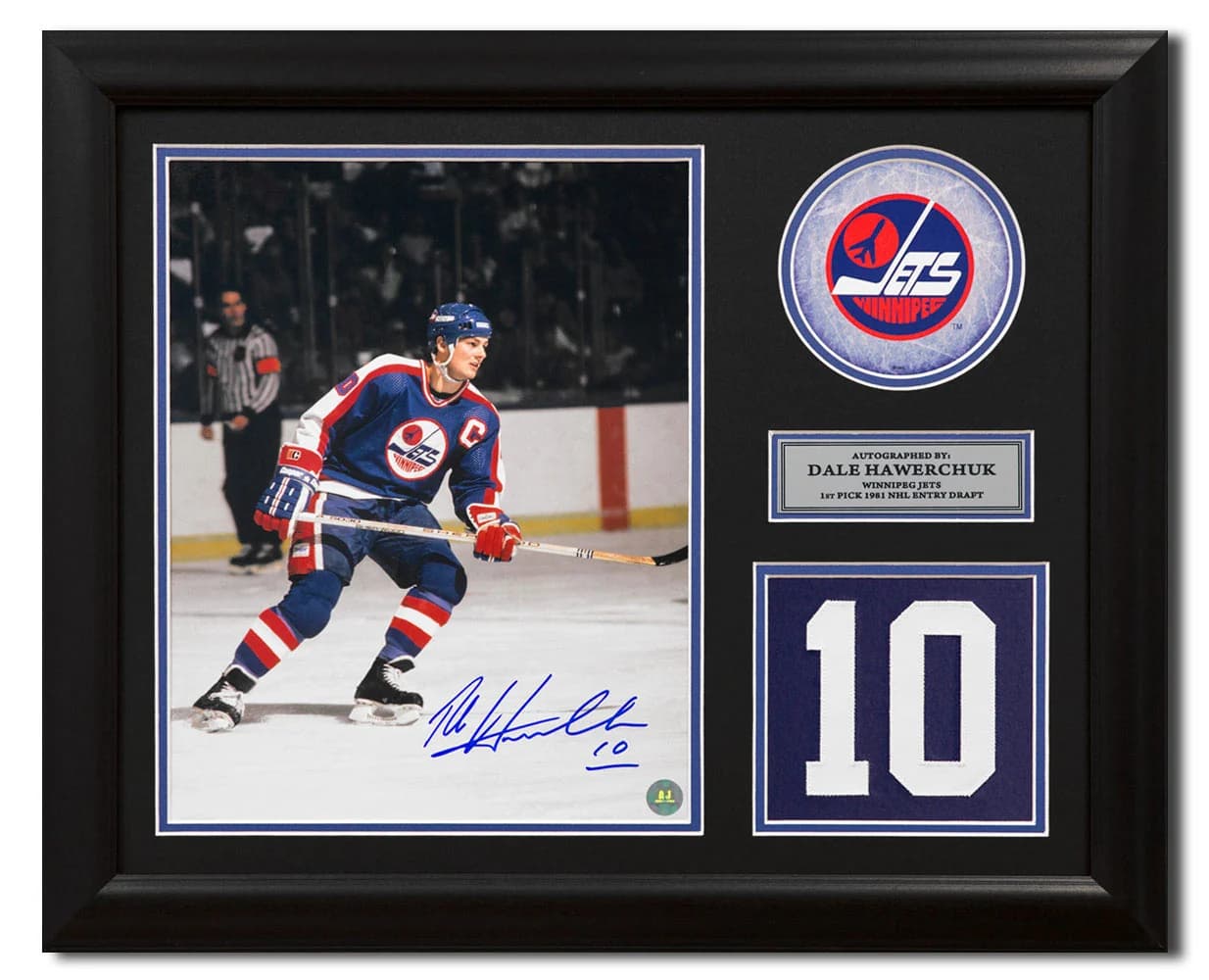 Dale Hawerchuk Signed Winnipeg Jets Game Day Number 20x24 Frame Dale Hawerchuk Other 20x24-game-day-number-frame, Winnipeg Jets, supplier stock photo