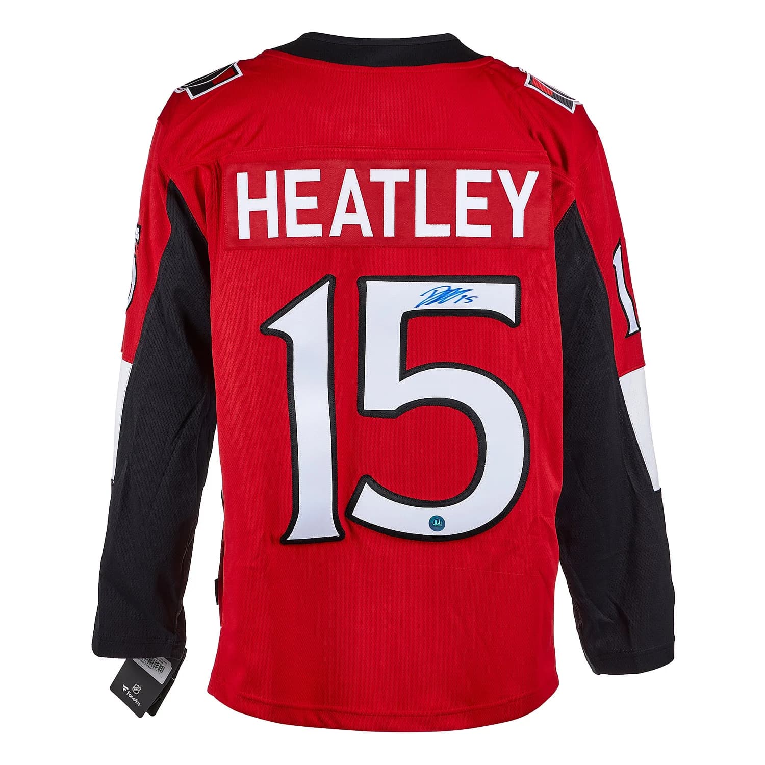 Dany Heatley Autographed Ottawa Senators Fanatics Breakaway Jersey Dany Heatley Jersey breakaway, Ottawa Senators, supplier stock photo