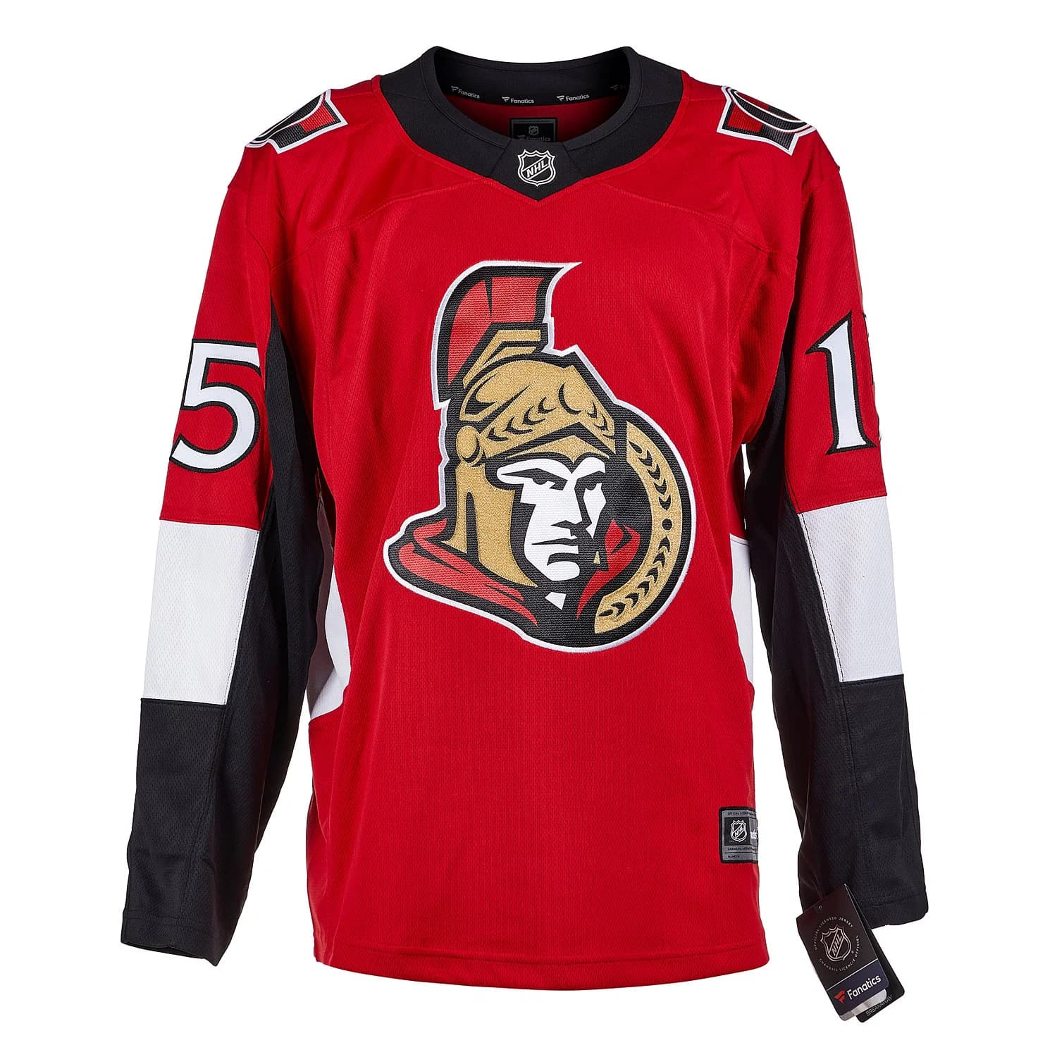 Dany Heatley Autographed Ottawa Senators Fanatics Breakaway Jersey Dany Heatley Jersey breakaway, Ottawa Senators, view 2, supplier stock photo
