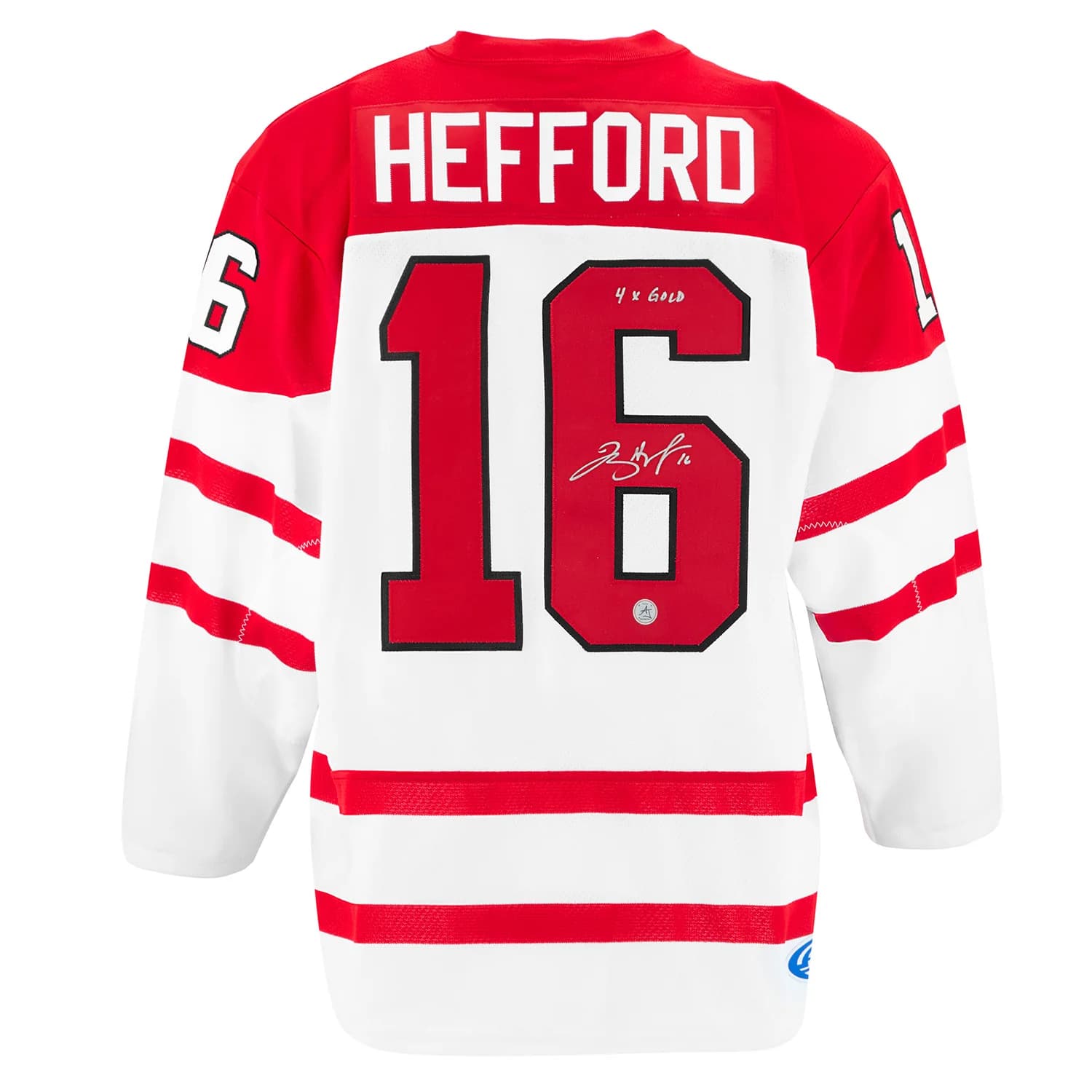Jayna Hefford Autographed Team Canada Custom Hockey Nation Jersey Jayna Hefford Jersey team-canada-hockey-nation, supplier stock photo