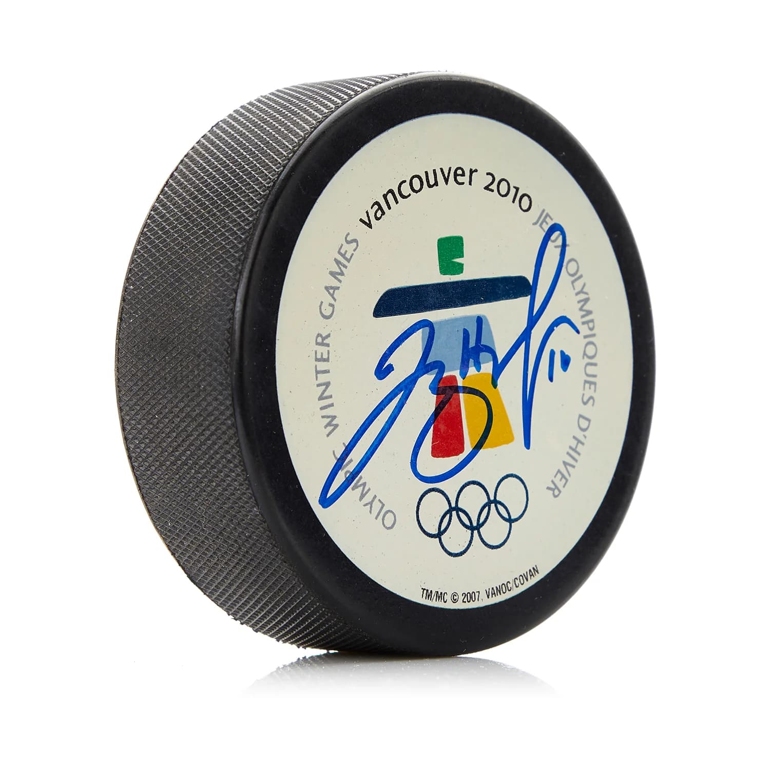 Jayna Hefford Signed Team Canada Vancouver 2010 Puck Jayna Hefford Puck team-canada-vancouver-2010, supplier stock photo