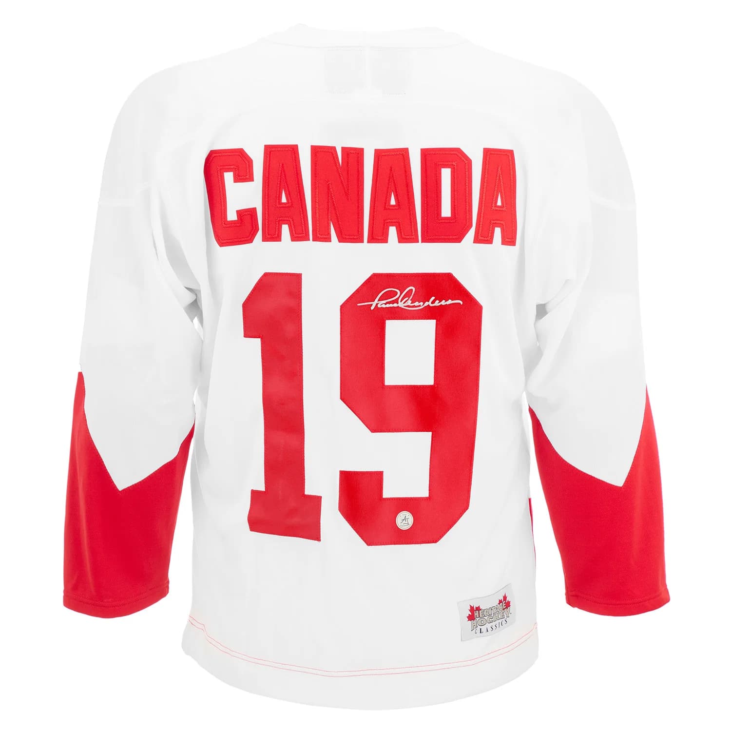 Paul Henderson Signed Team Canada 1972 Summit Series Jersey Paul Henderson Jersey team-canada-1972-summit-series, supplier stock photo