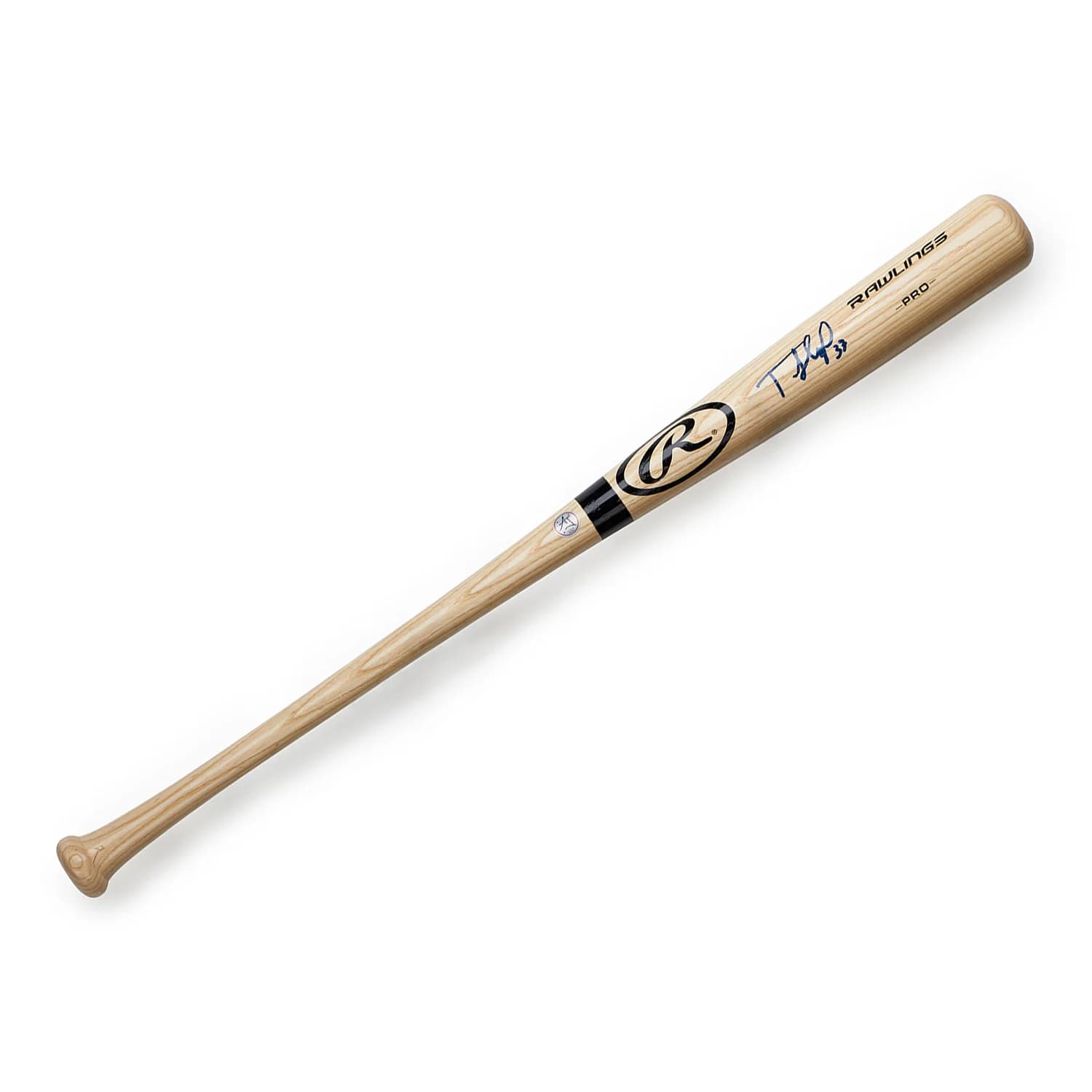 Teoscar Hernandez Signed Rawlings Blonde Big Stick Baseball Bat Teoscar Hernandez Bat rawlings-blonde-big-stick-baseball, supplier stock photo