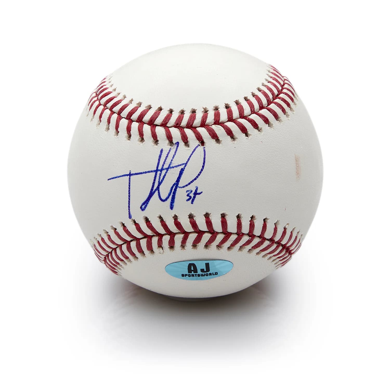 Teoscar Hernandez Autographed Rawlings MLB Official Major League Baseball Teoscar Hernandez Ball rawlings-mlb-major-league-baseball, supplier stock photo