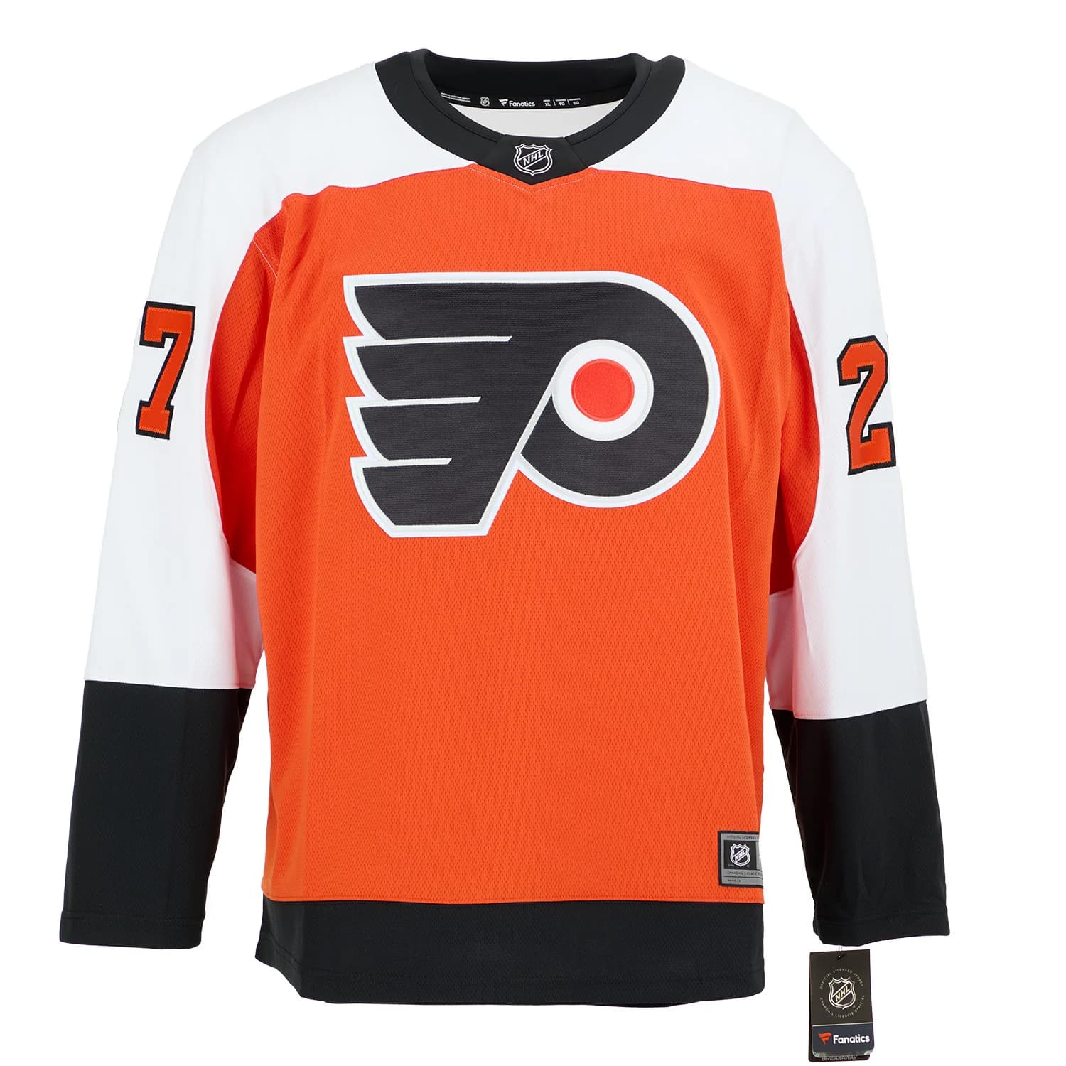 Ron Hextall Autographed Philadelphia Flyers Fanatics Breakaway Jersey Ron Hextall Jersey ron-hextall-philadelphia-flyers-breakaway, Philadelphia Flyers, view 2, supplier stock photo