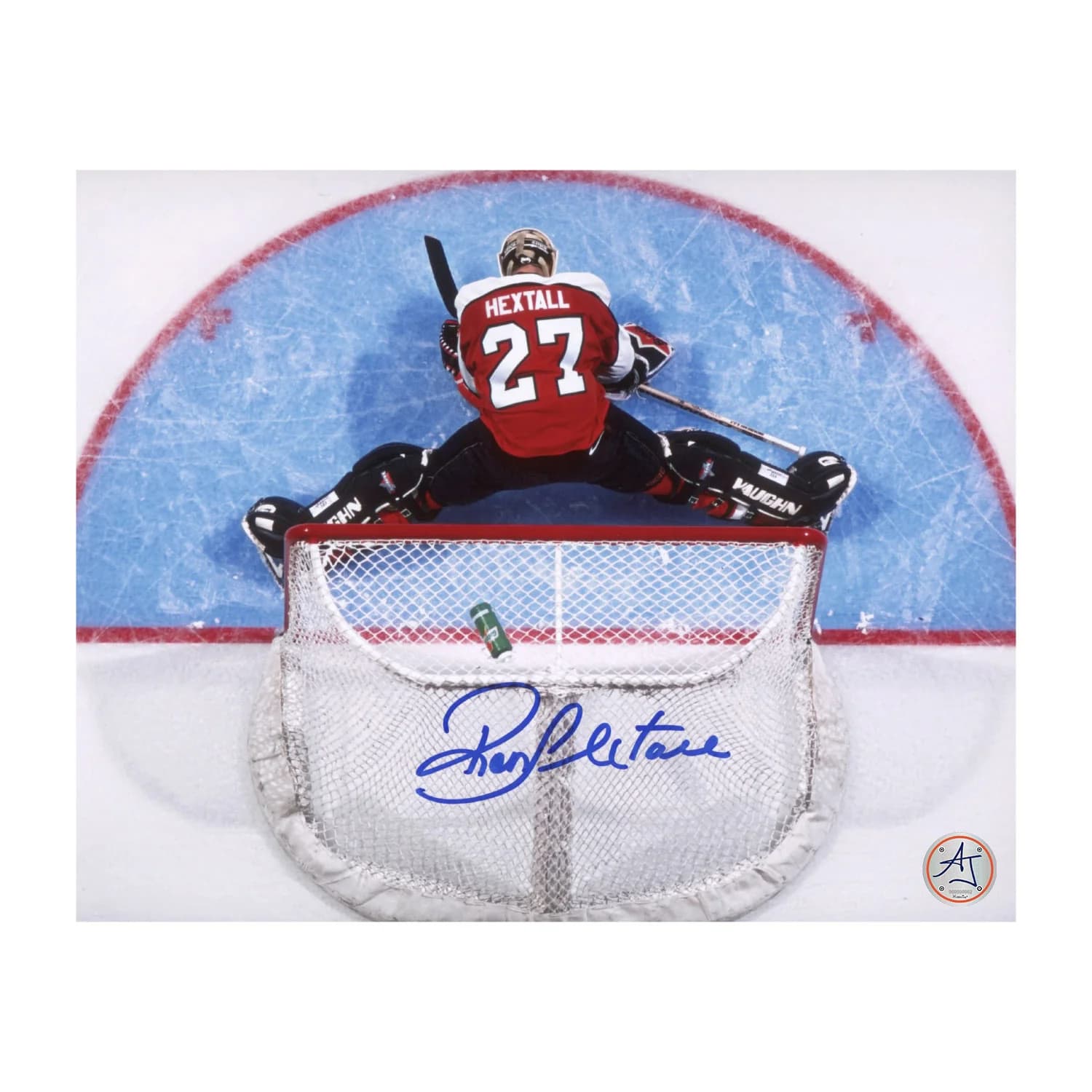 Ron Hextall Autographed Philadelphia Flyers Aerial View 8x10 Photo Ron Hextall Photo 8x10-aerial-view, Philadelphia Flyers, supplier stock photo