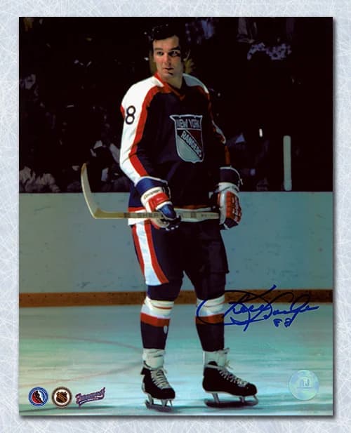 Ken Hodge Autographed New York Rangers Hockey 8x10 Photo Ken Hodge Photo 8x10-hockey, New York Rangers, supplier stock photo
