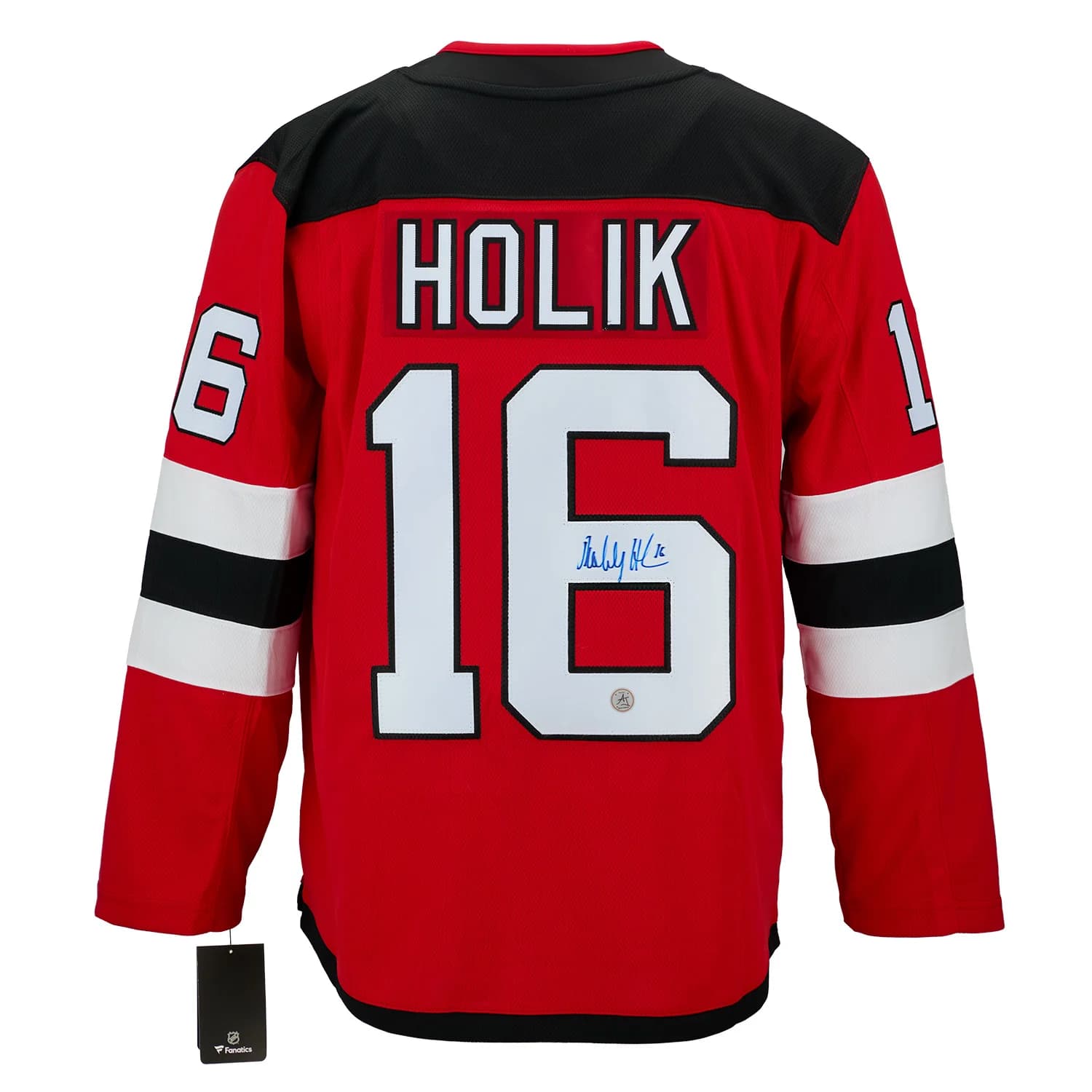 Bobby Holik Autographed New Jersey Devils Fanatics Breakaway Jersey Bobby Holik Jersey breakaway, New Jersey Devils, supplier stock photo