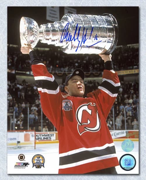 Bobby Holik Autographed New Jersey Devils Stanley Cup 8x10 Photo Bobby Holik Jersey 8x10-stanley-cup, New Jersey Devils, supplier stock photo