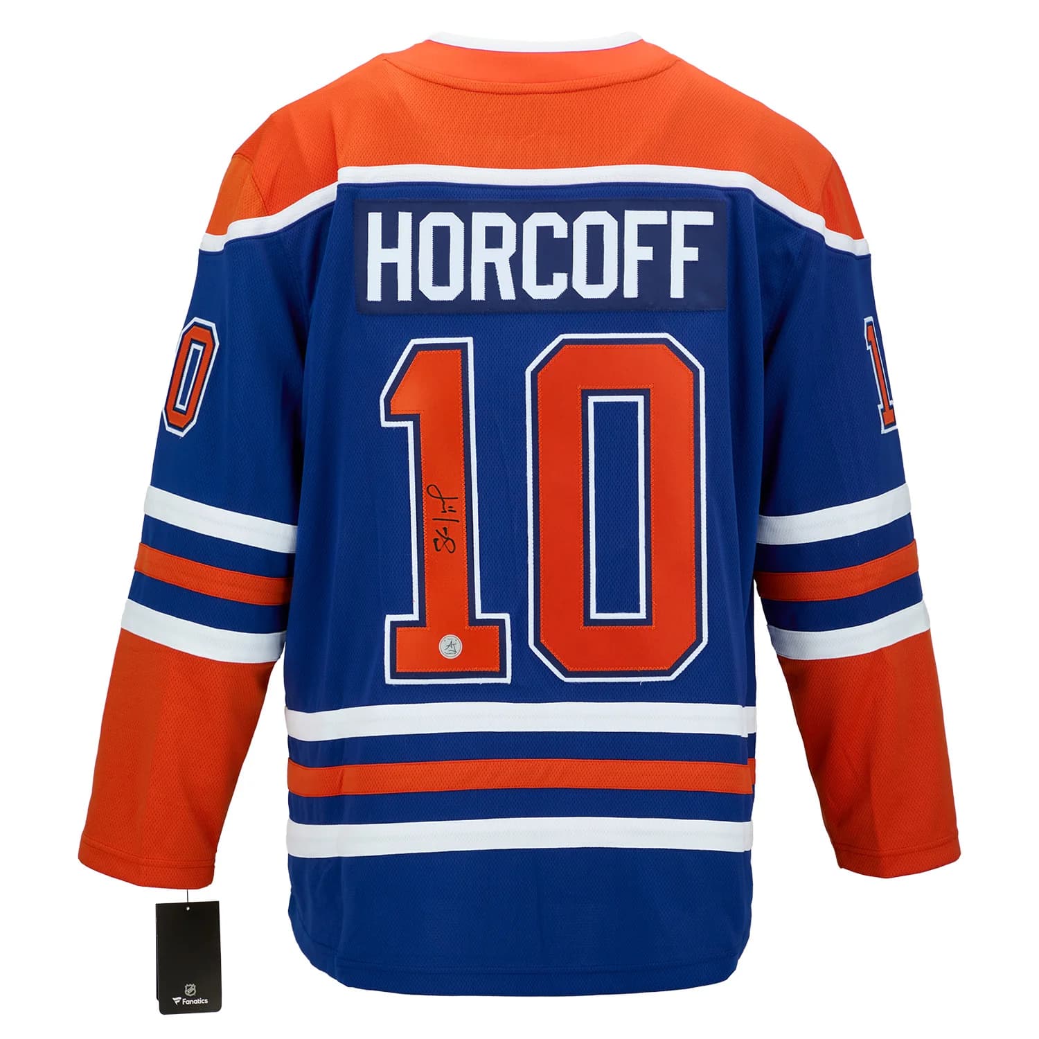 Shawn Horcoff Autographed Edmonton Oilers Fanatics Breakaway Jersey Shawn Horcoff Jersey breakaway, Edmonton Oilers, supplier stock photo