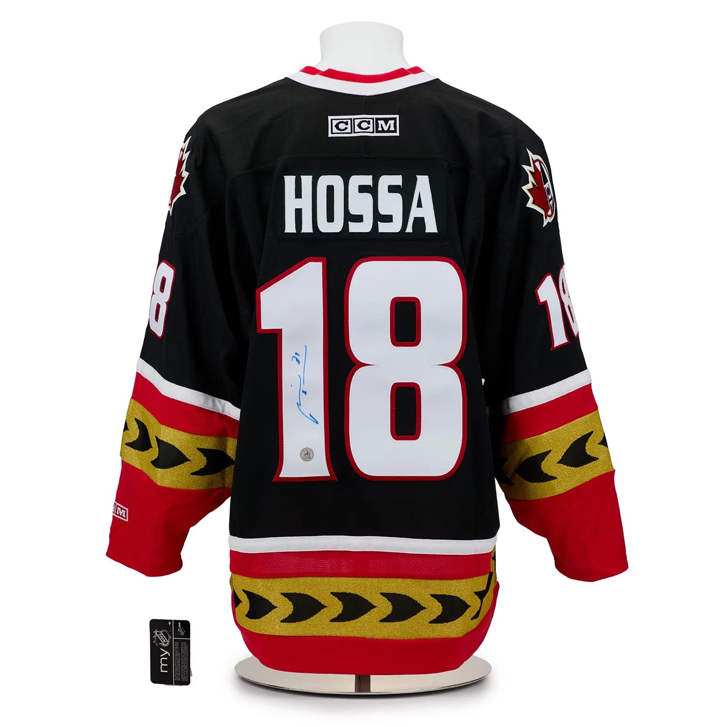 Marian Hossa Autographed Ottawa Senators Vintage CCM Jersey Marian Hossa Jersey marian-hossa-ottawa-senators-vintage-ccm, Ottawa Senators, supplier stock photo